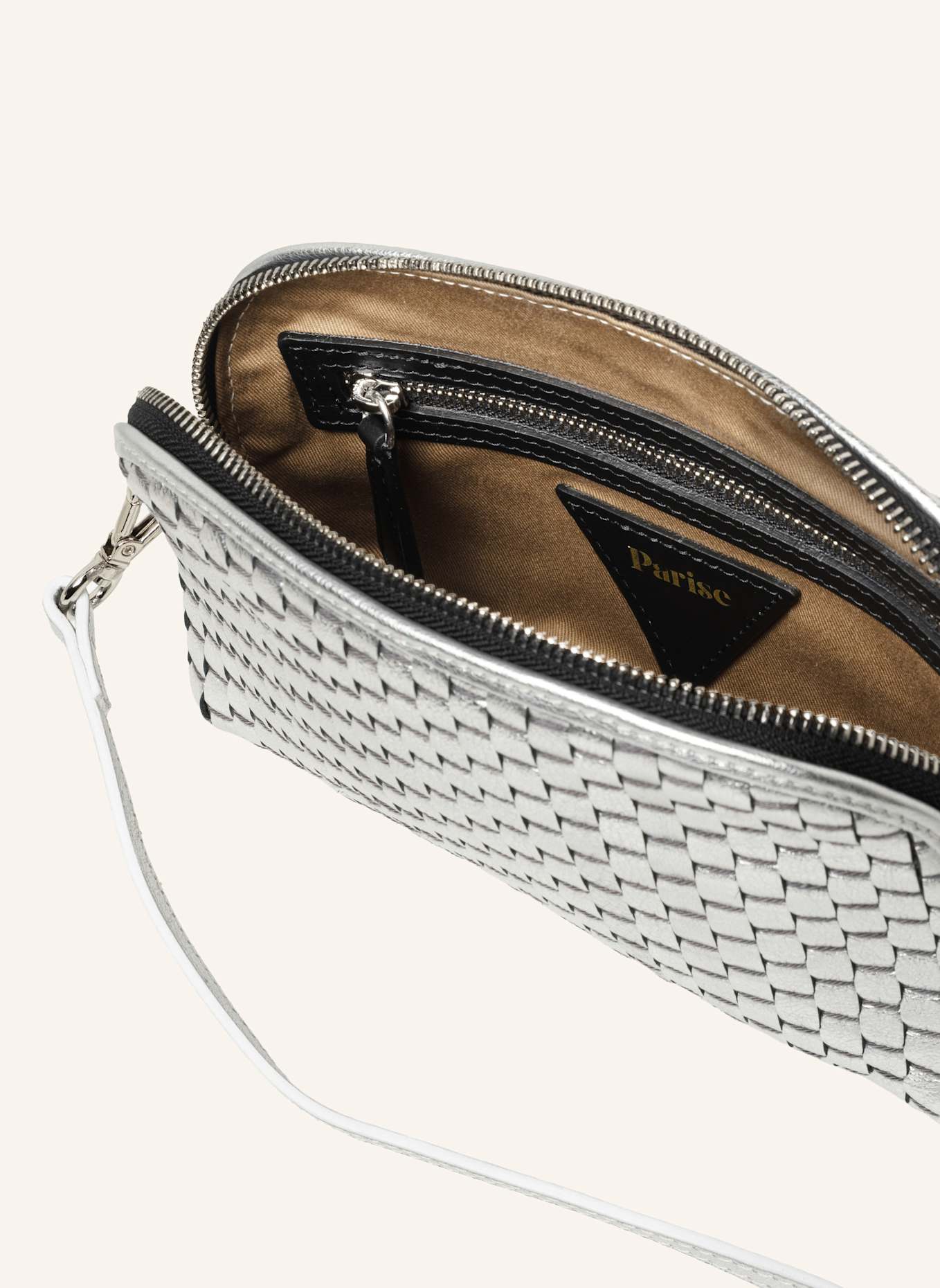 Parise Umhängetaschen '1789' SMALL: SILBER