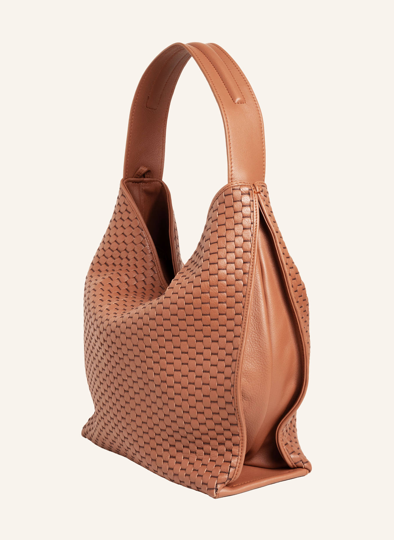 Parise Schultertaschen '697': COGNAC