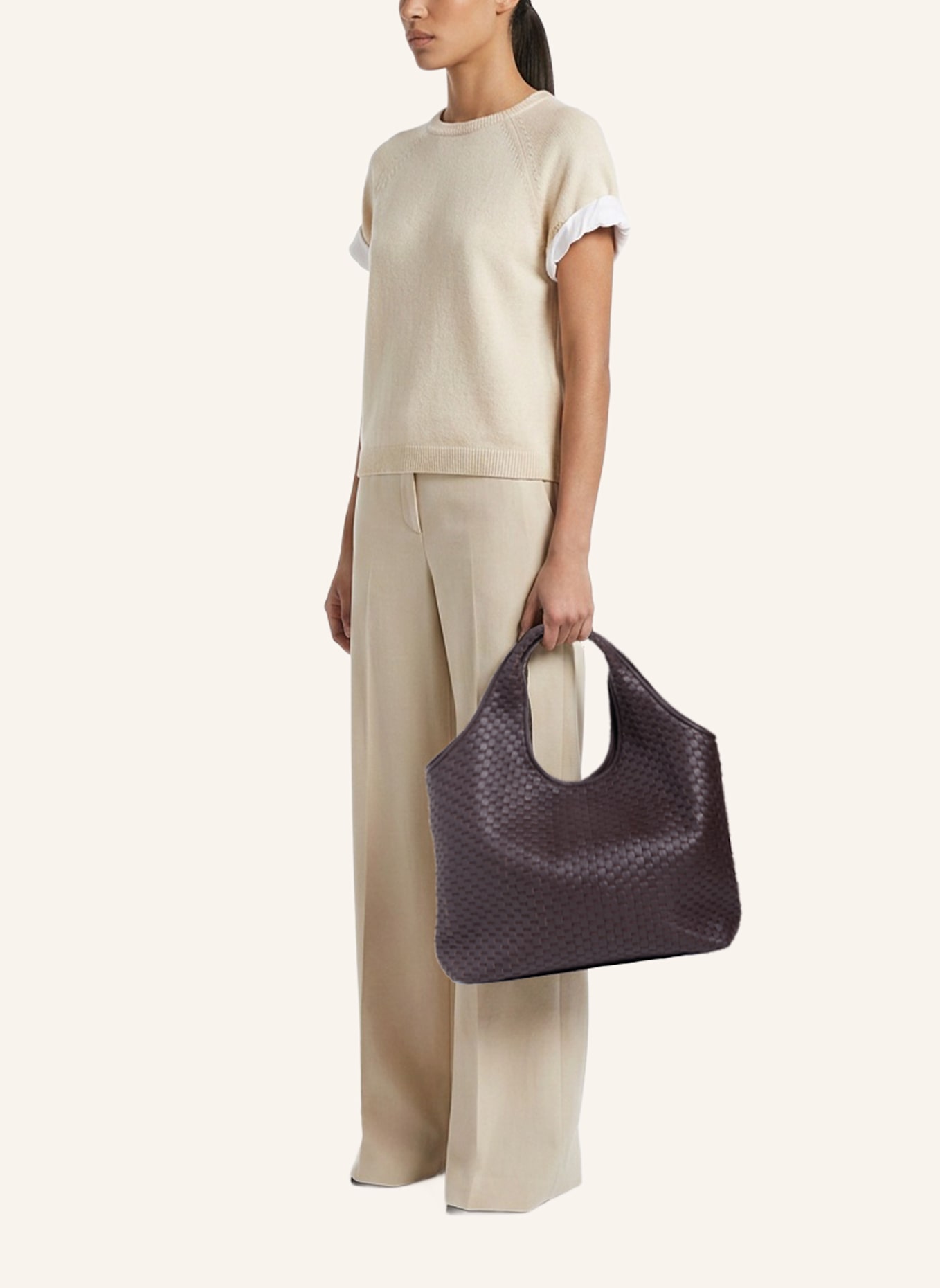 Parise Handtasche '1312': DUNKELROT