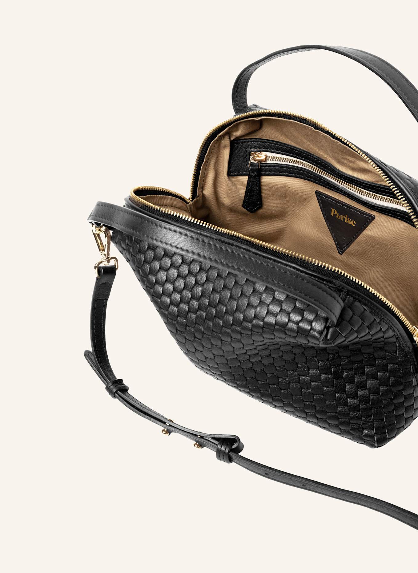 Parise Handtasche '1570': SCHWARZ