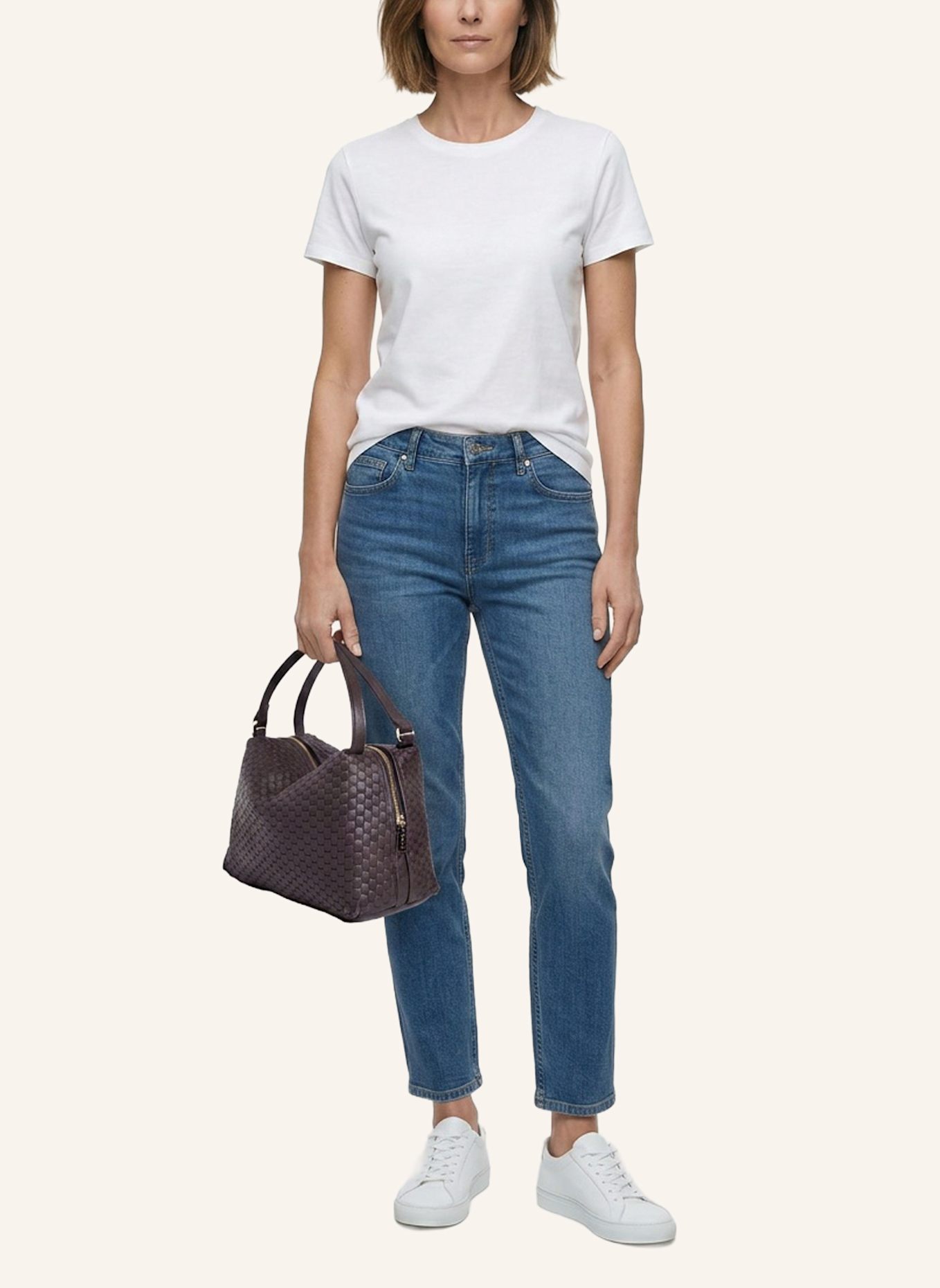 Parise Handtasche '1570': DUNKELROT