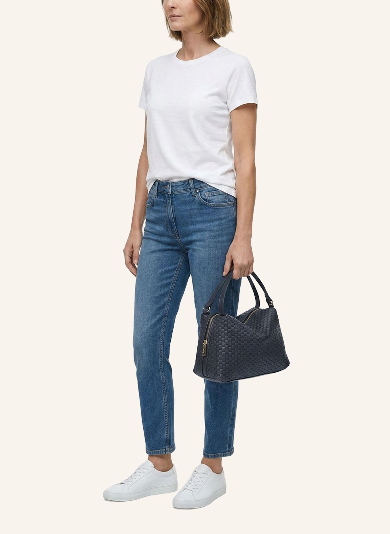 Parise Handtasche '1570': BLAU/ DUNKELBLAU