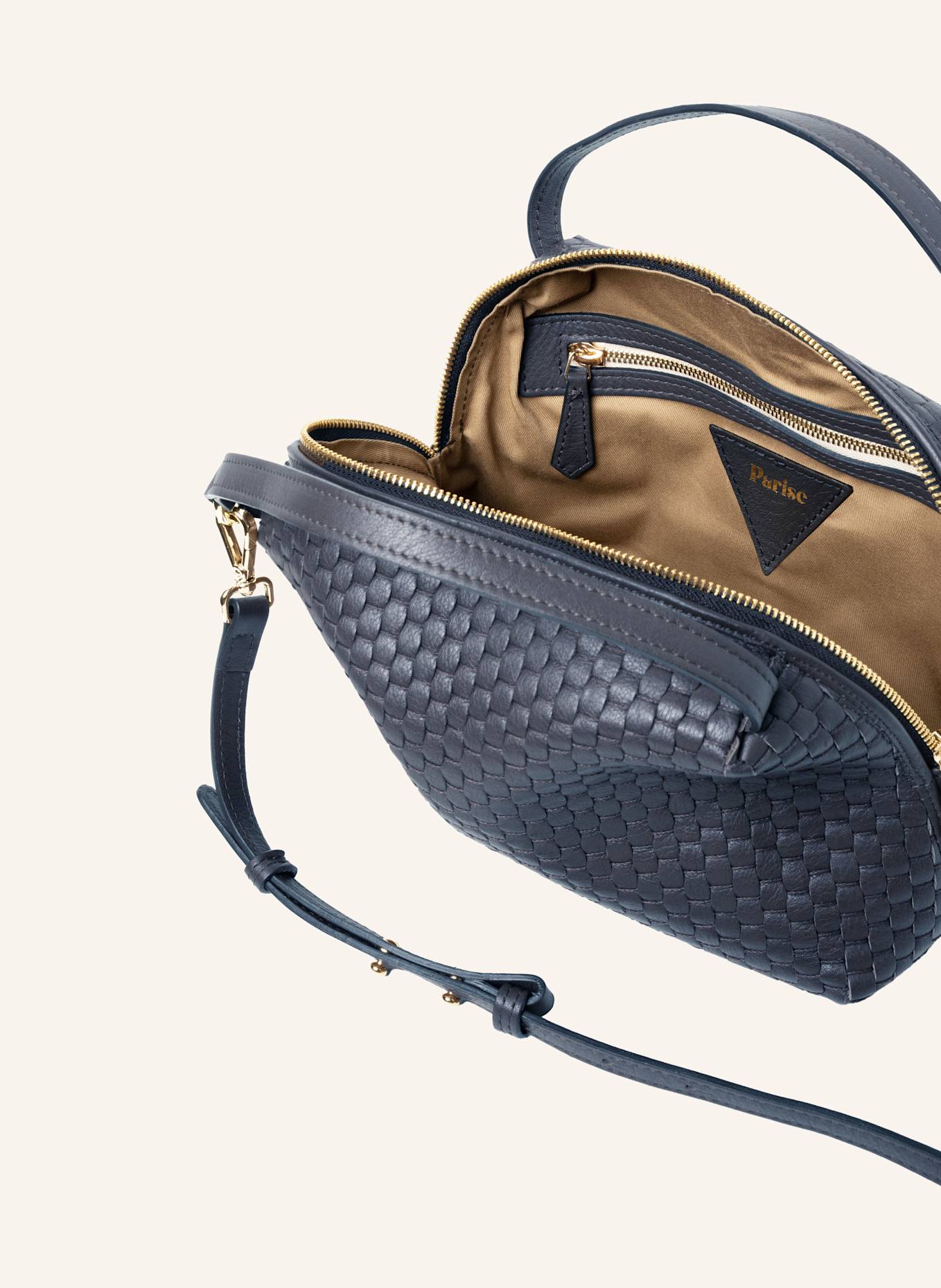 Parise Handtasche '1570': BLAU/ DUNKELBLAU