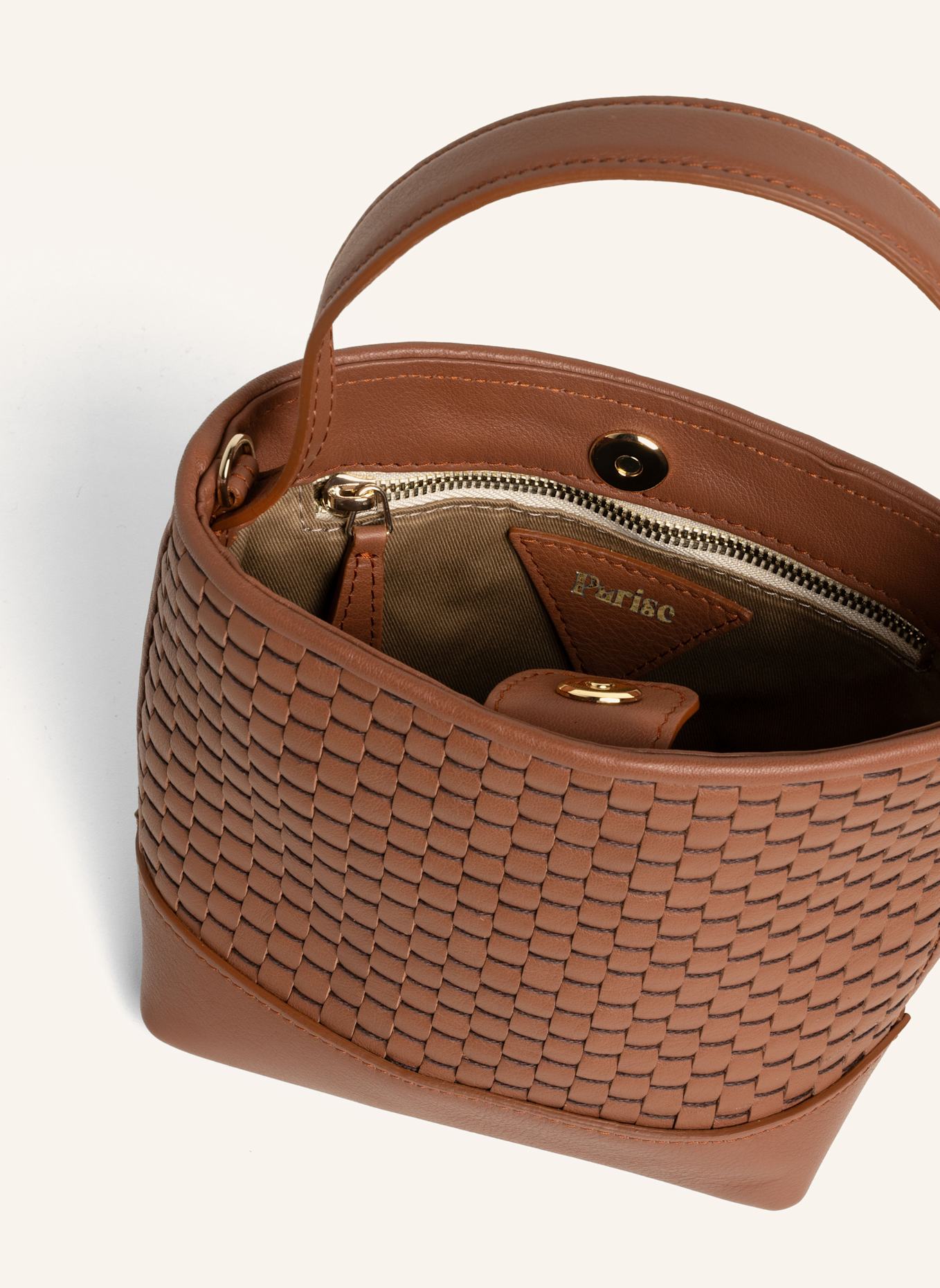 Parise Beuteltasche '51' SMALL: COGNAC