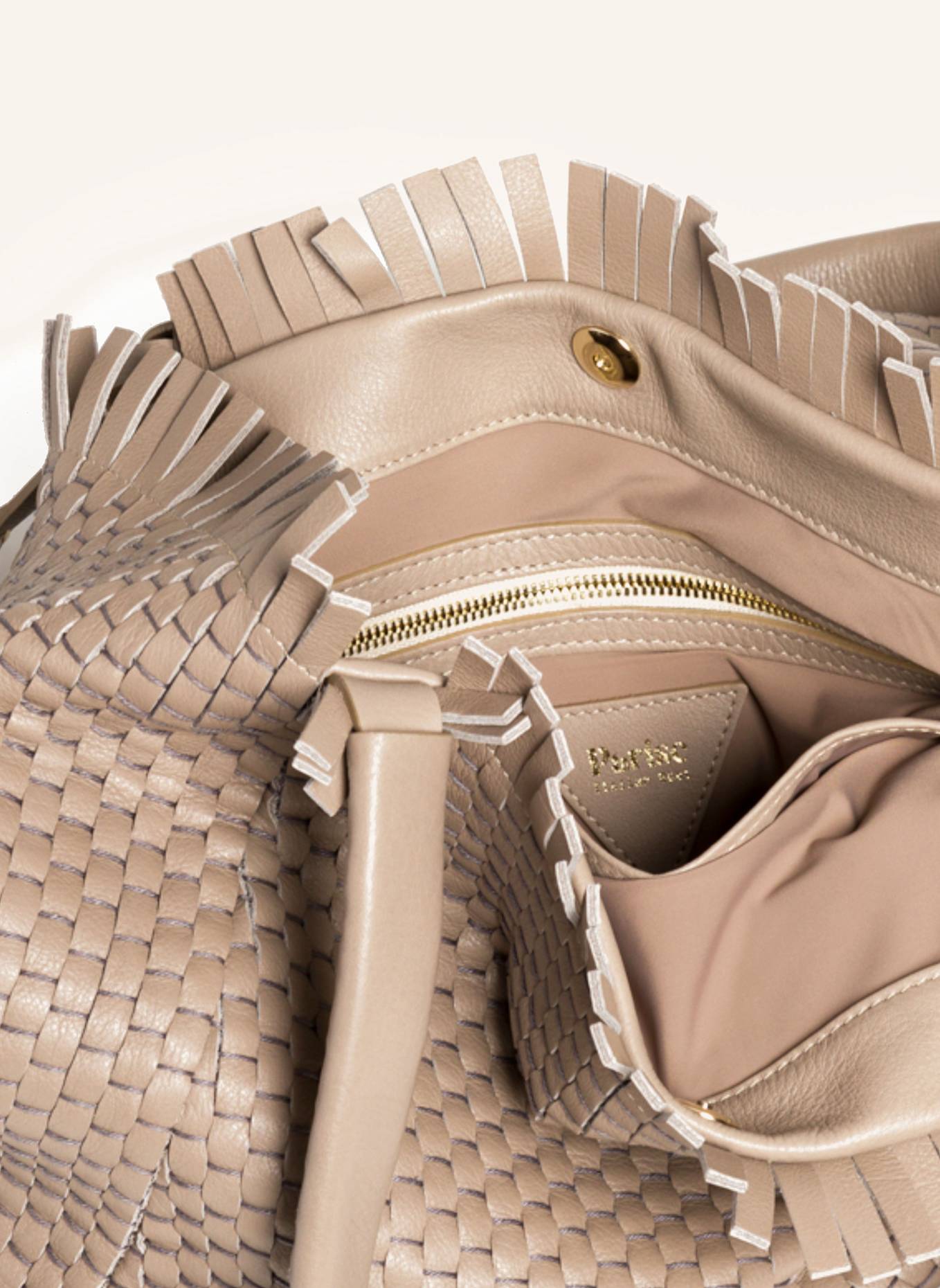Parise Handtasche '09' MEDIUM: TAUPE