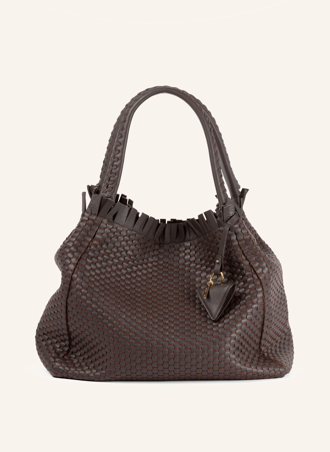 Parise Handtasche '09' MEDIUM: DUNKELBRAUN/ BRAUN