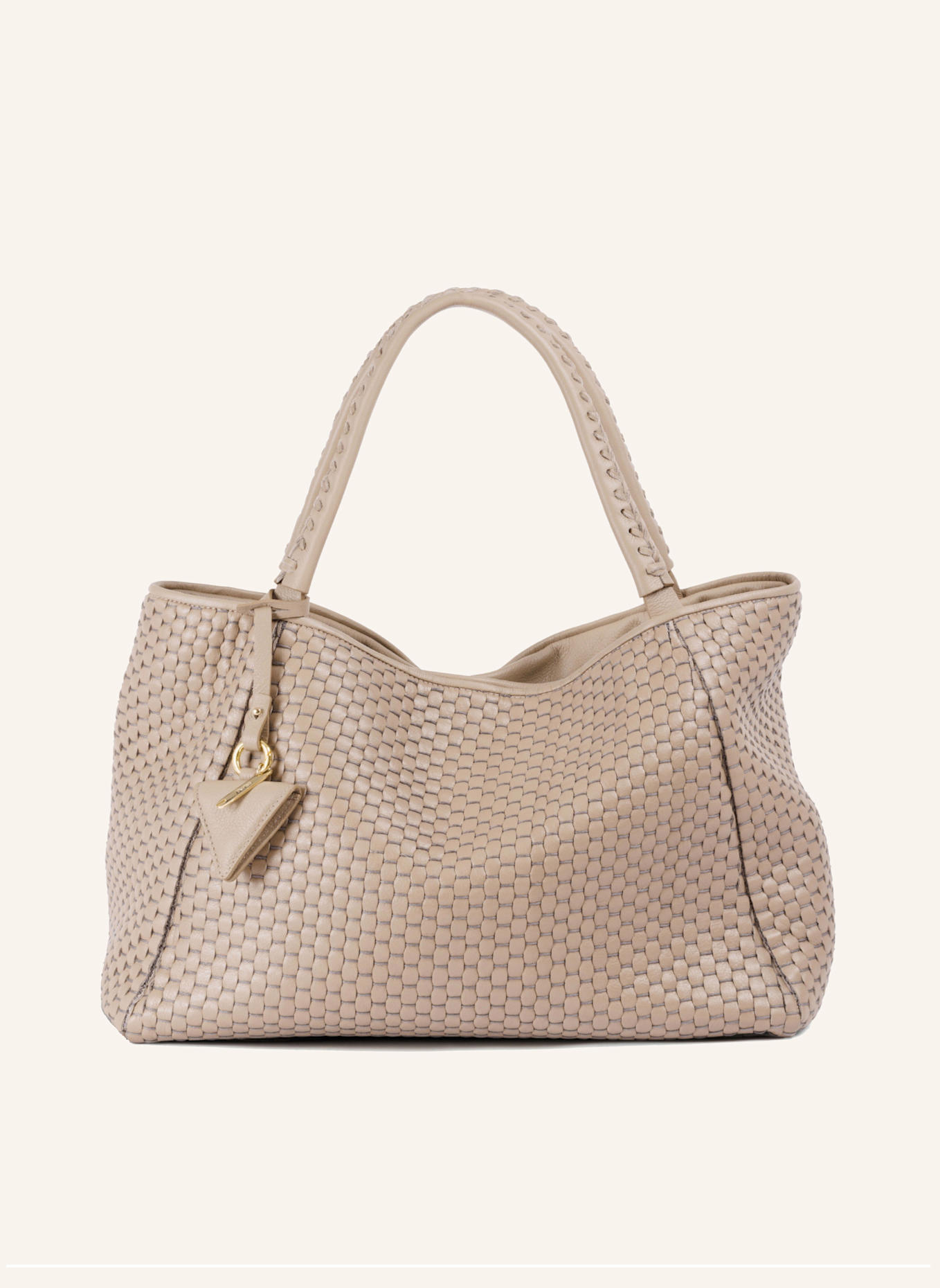 Parise Handtasche '09' OHNE FRANSEN MEDIUM: TAUPE