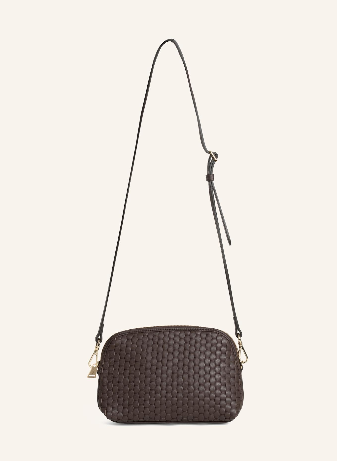 Parise "1789" SMALL Shoulder Bags: DARK BROWN
