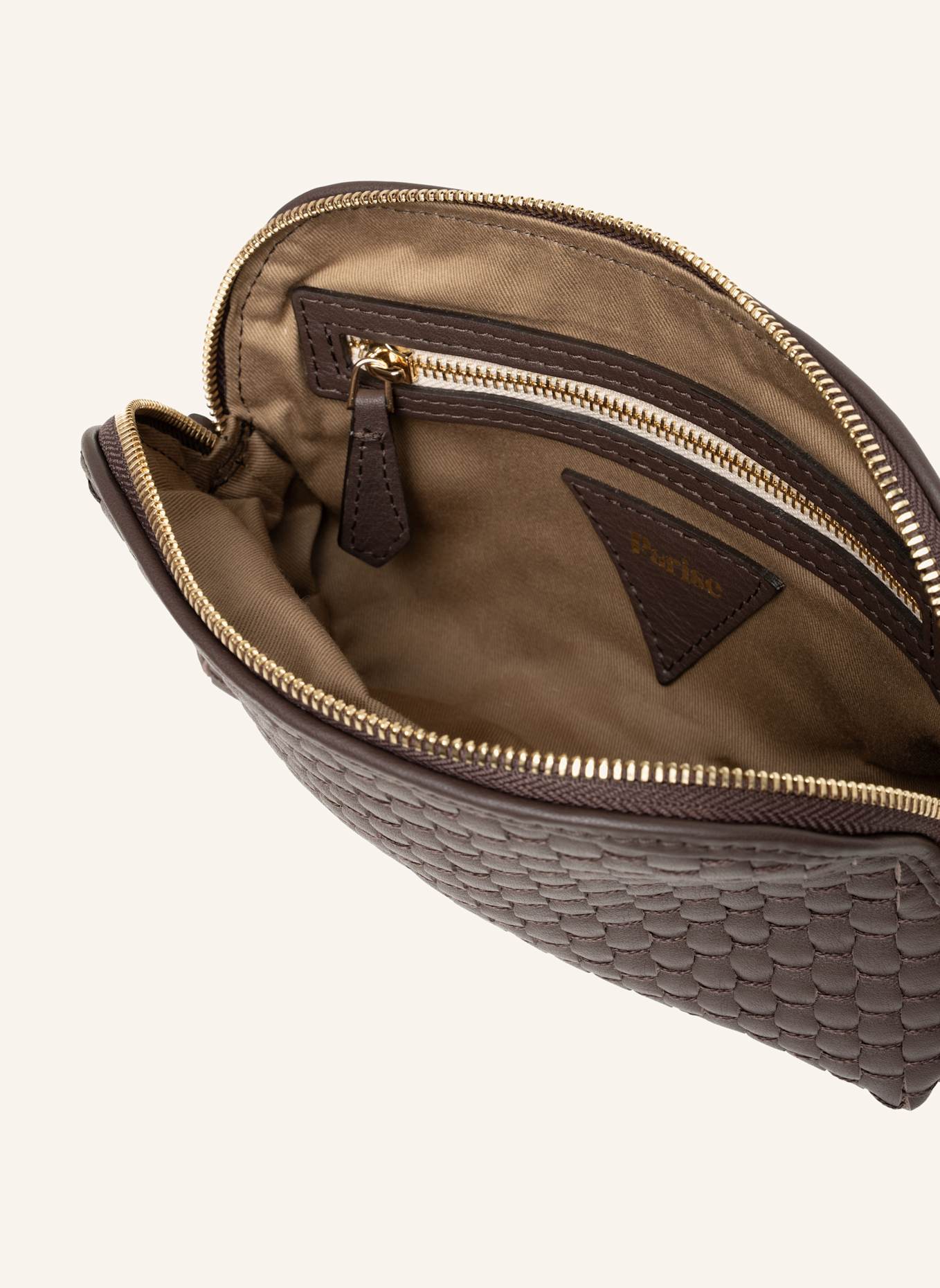 Parise "1789" SMALL Shoulder Bags: DARK BROWN