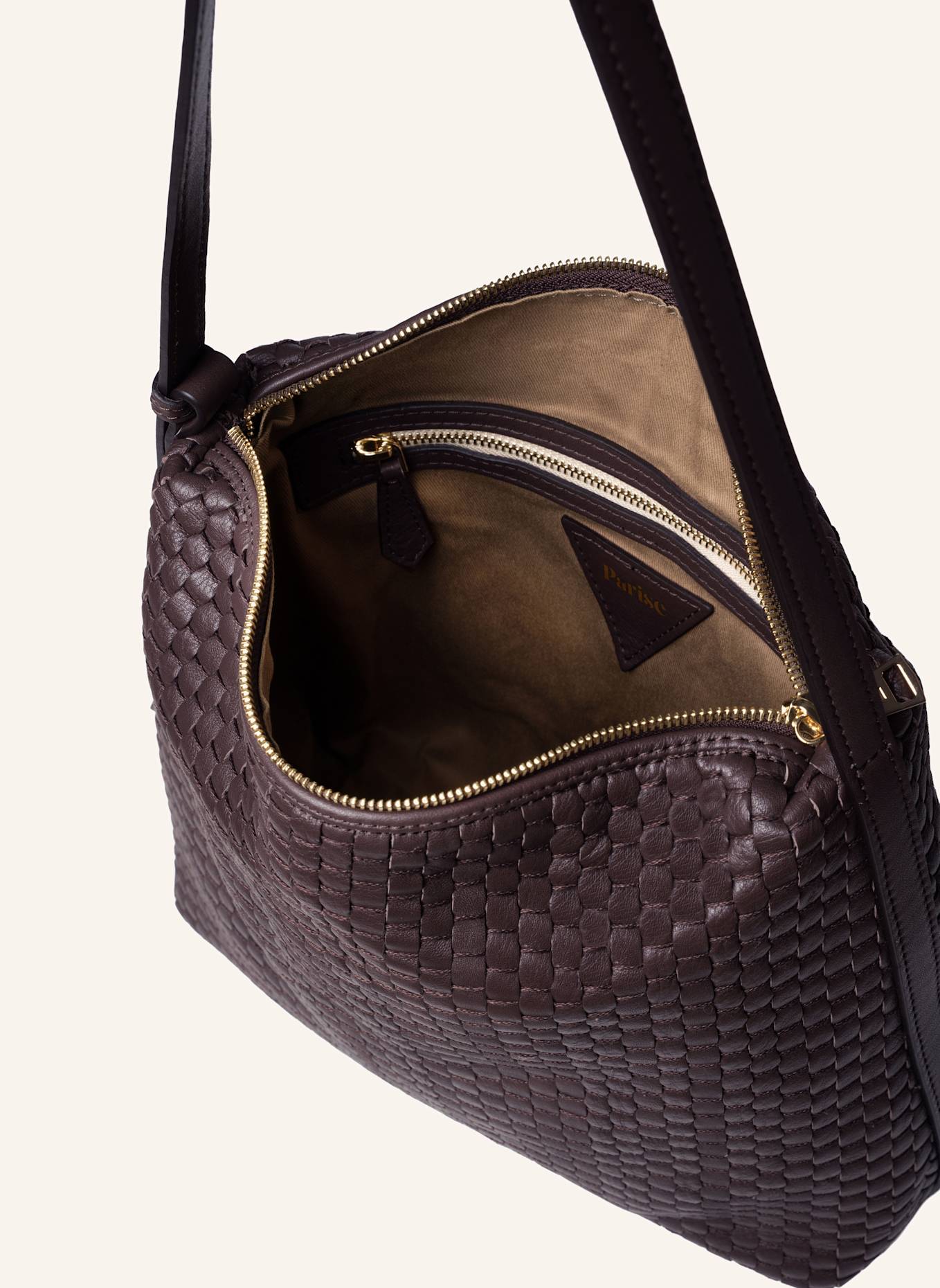Parise Schultertaschen '1725': DUNKELROT