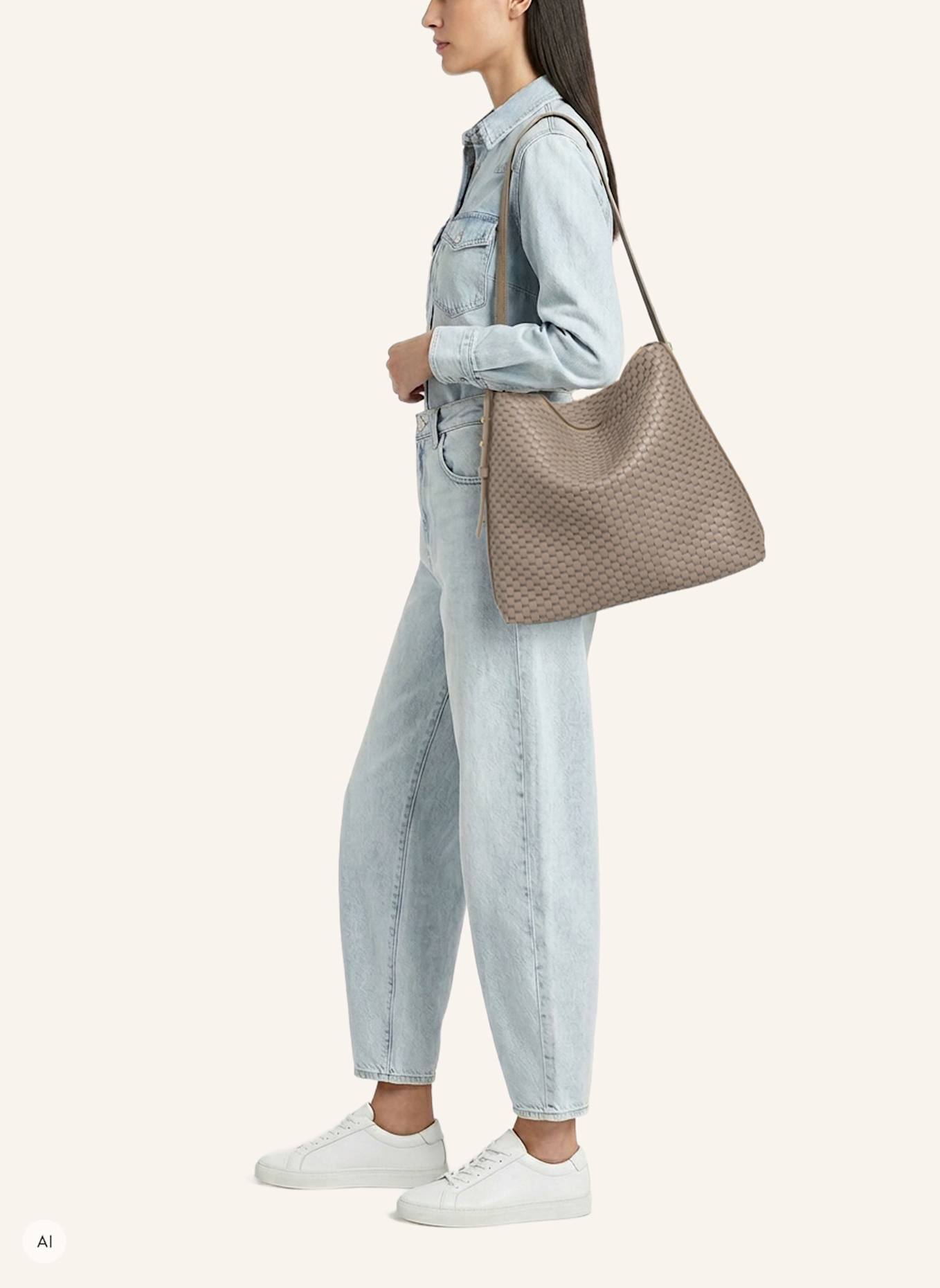 Parise Schultertaschen '1725': TAUPE/ GRAU