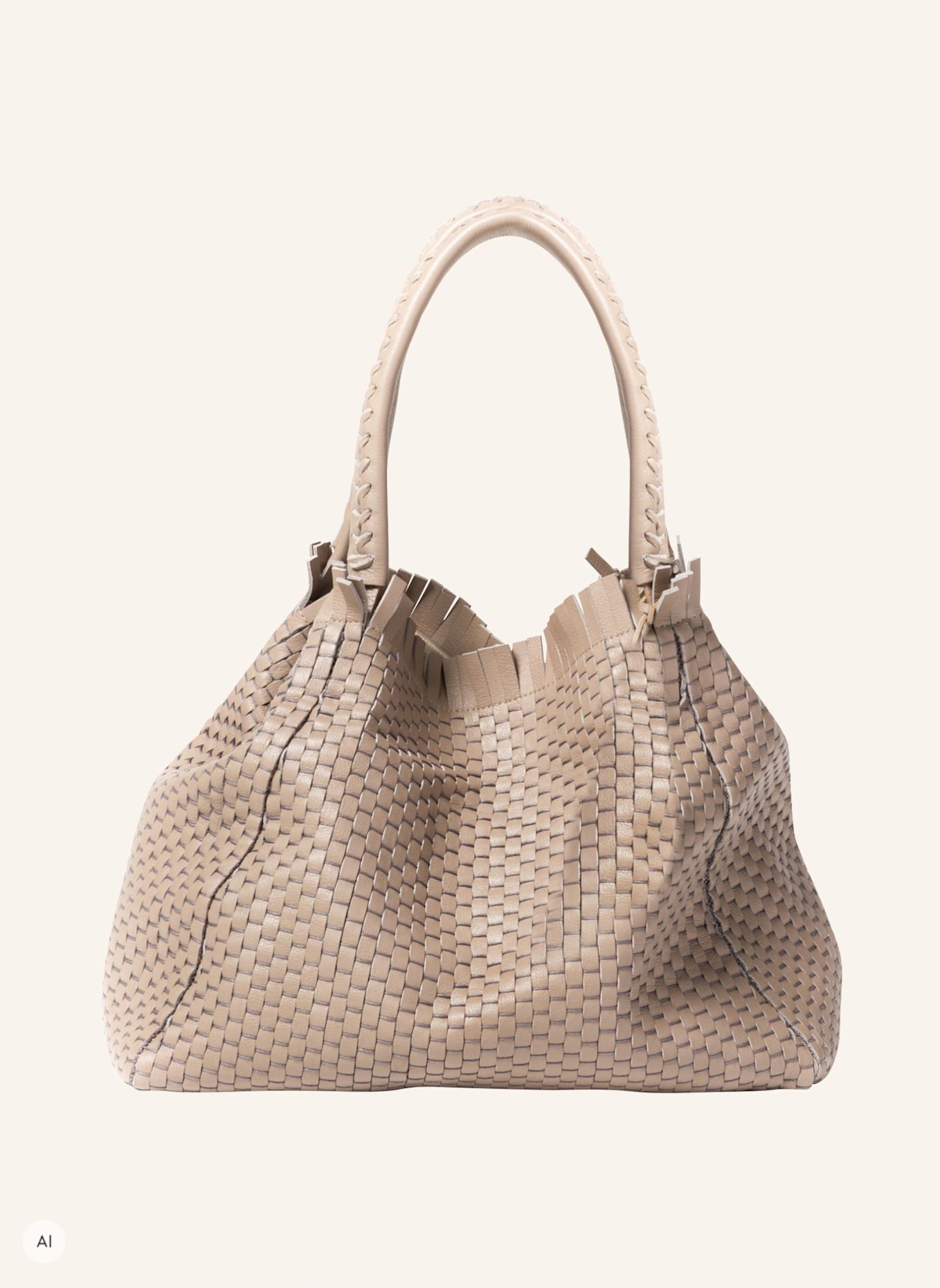 Parise Handtasche '09' LARGE: TAUPE