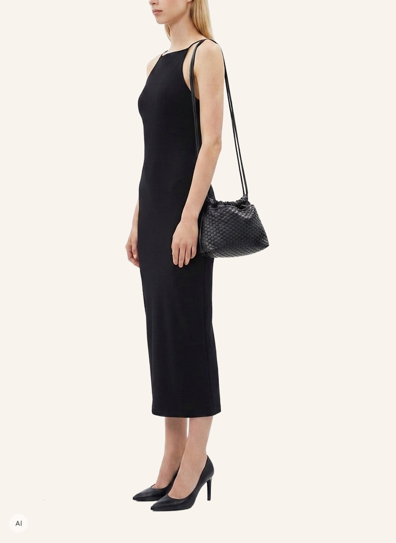 Parise Umhängetaschen '828' POUCH: SCHWARZ