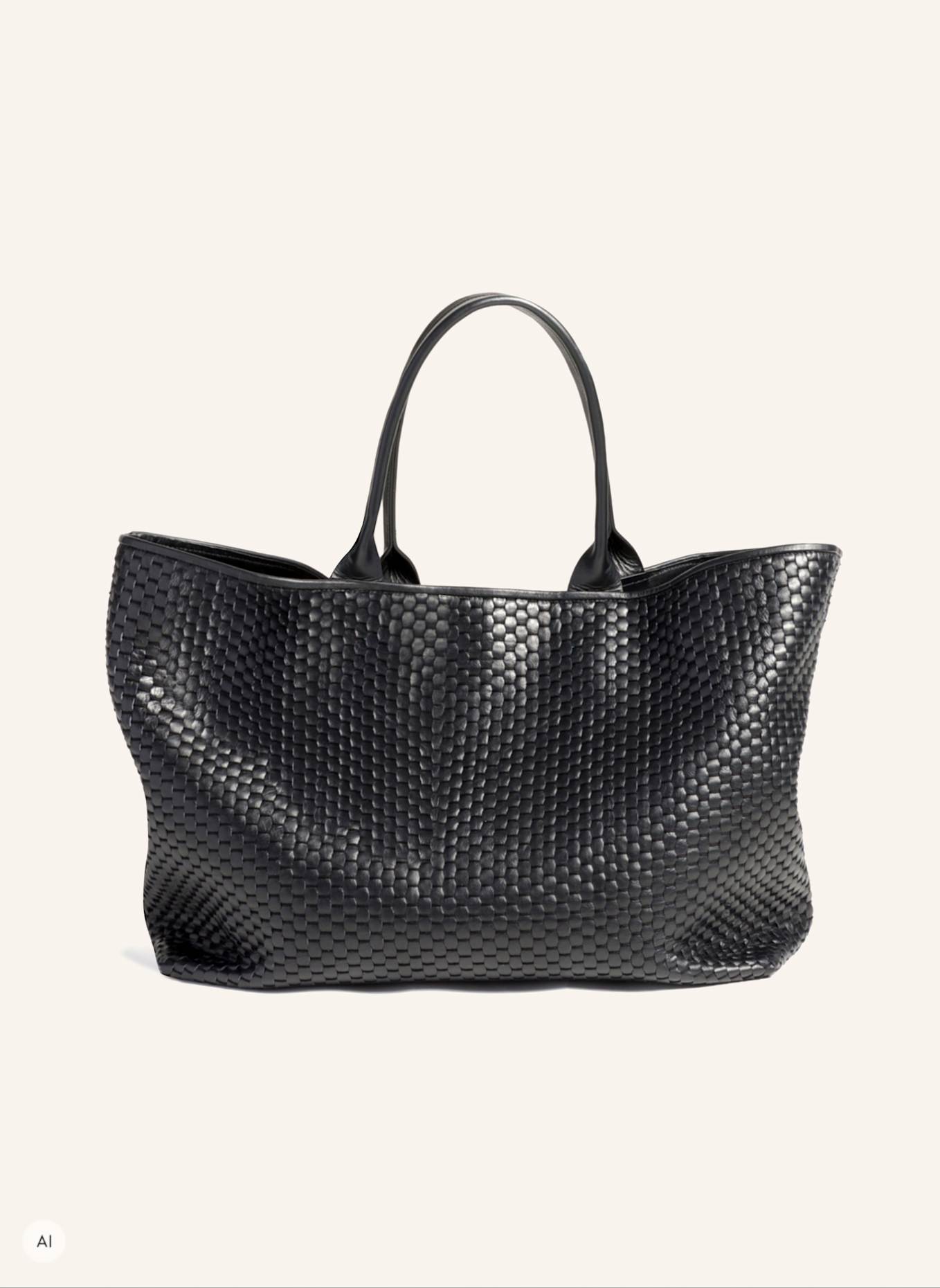 Parise Tote bag '60' LARGE: ZWART