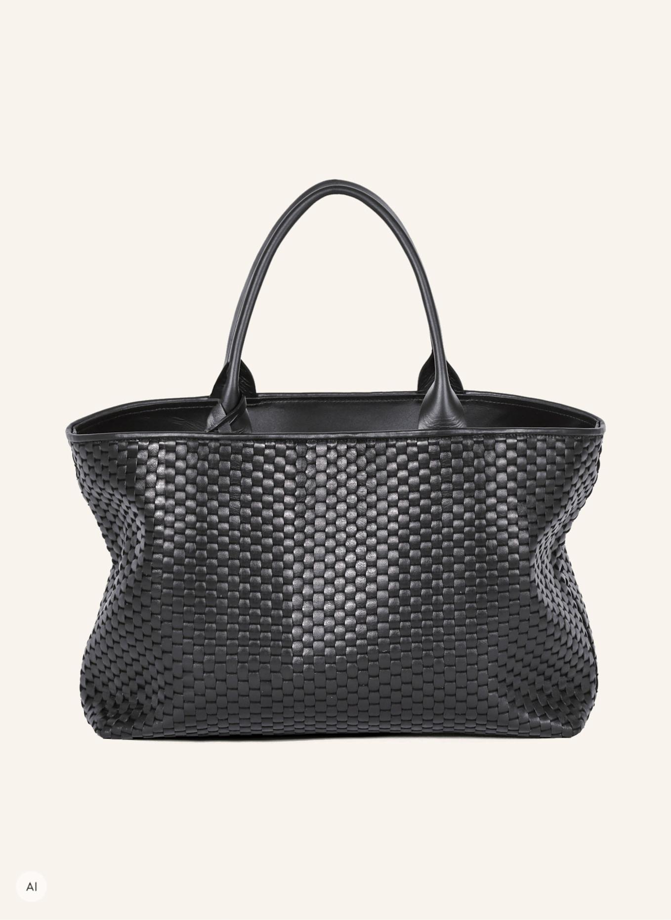 Parise Tote bag '60' MEDIUM: ZWART