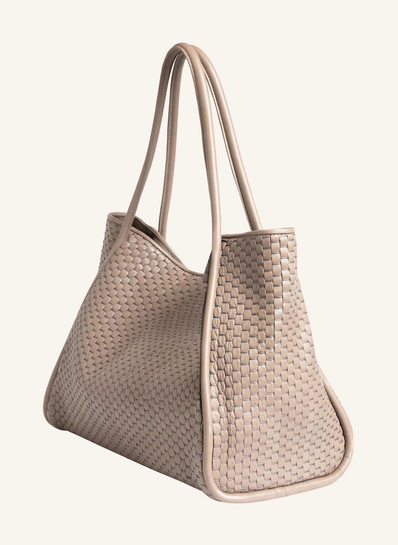 Parise Handtasche '09' RÖHRENFÖRMIG OHNE FRANSEN: TAUPE