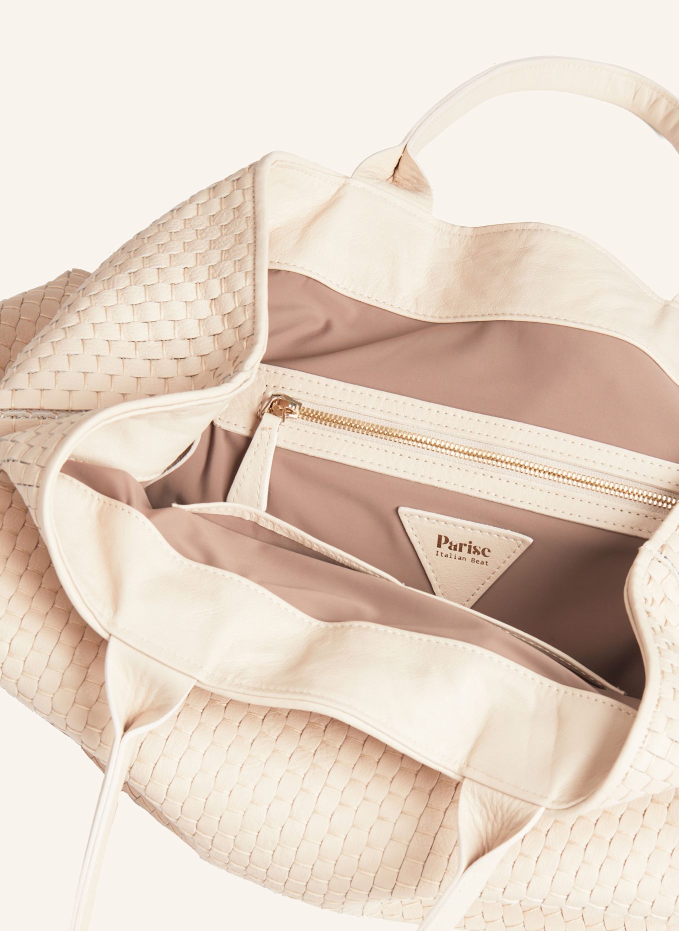 Parise Tote bag '60' LARGE: WEISS