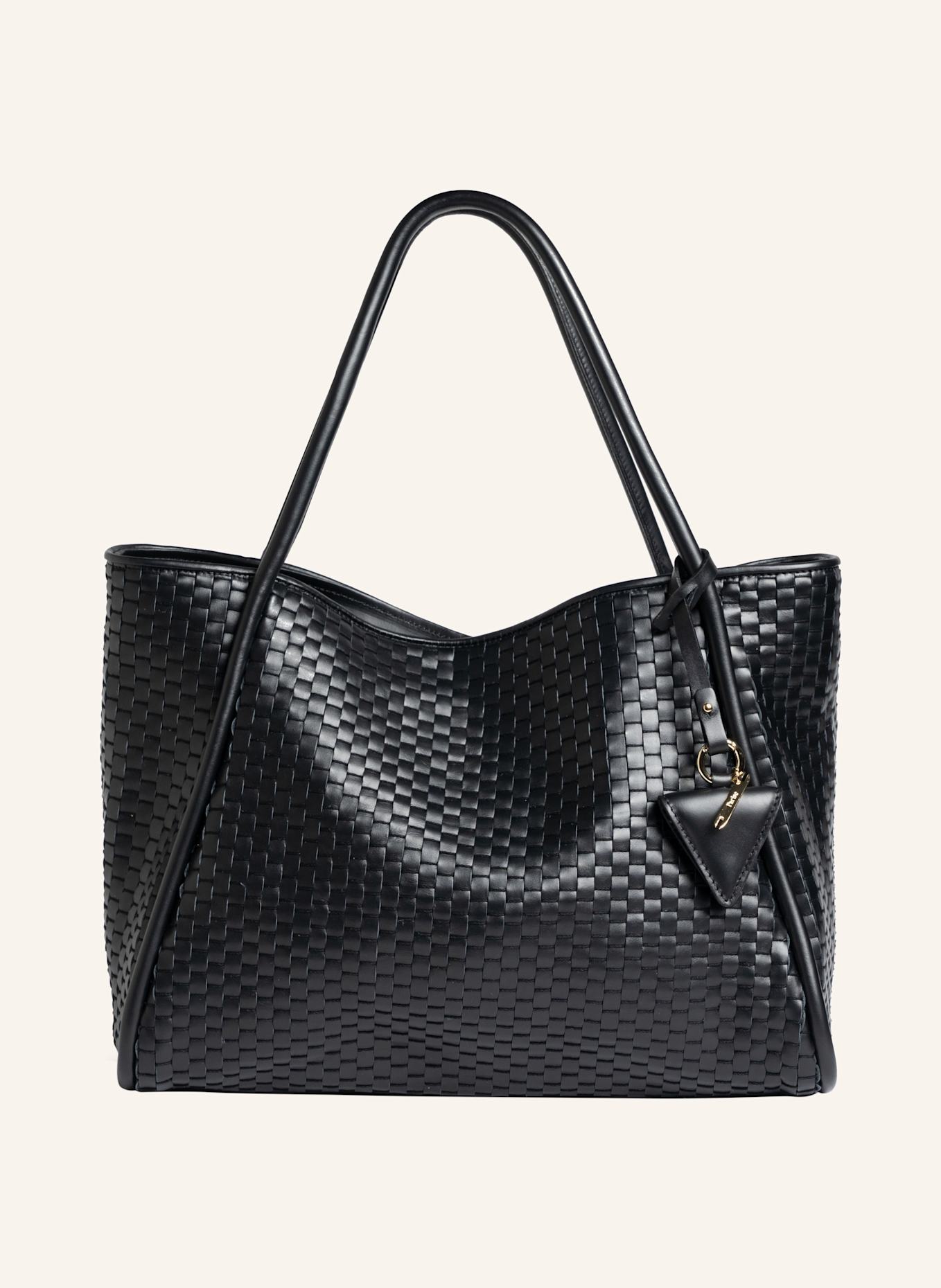 Parise Handtasche '09' RÖHRENFÖRMIG OHNE FRANSEN: SCHWARZ