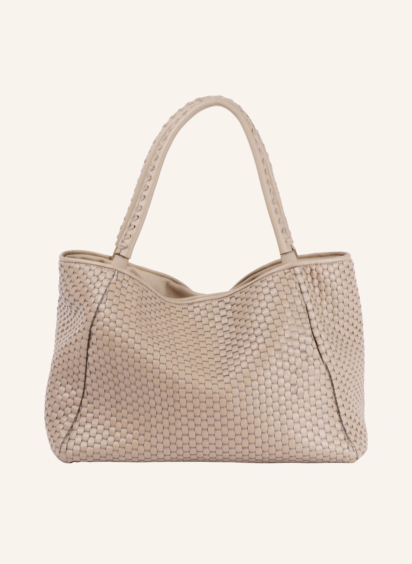 Parise Handtasche '09' OHNE FRANSEN: TAUPE