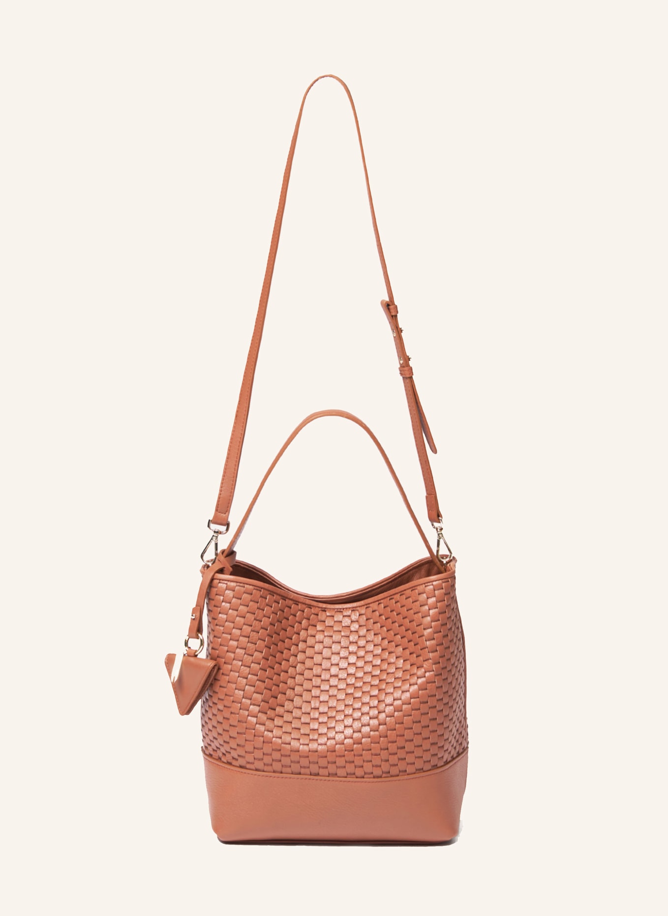 Parise Beuteltasche '51' MEDIUM: COGNAC