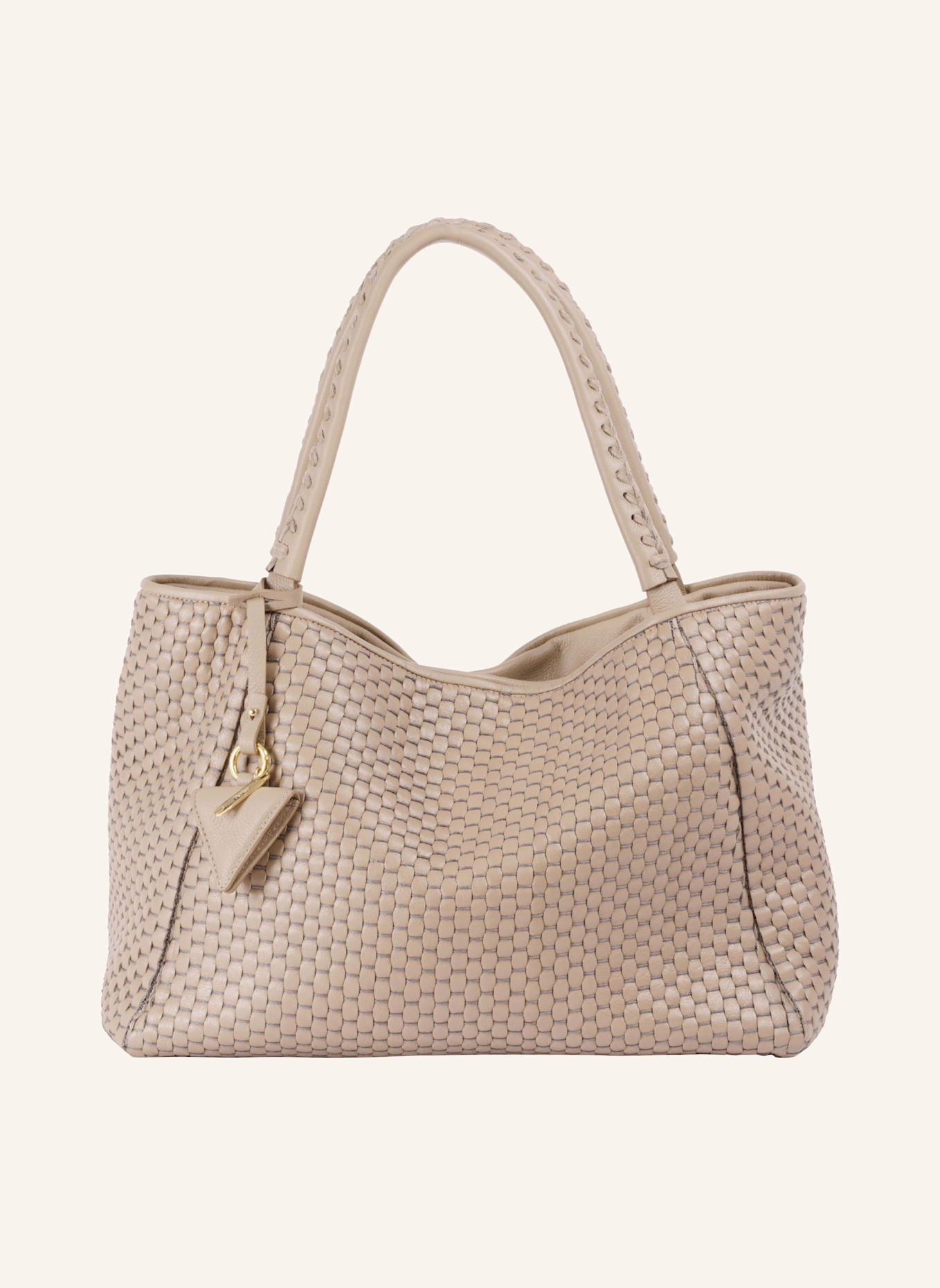 Parise Handtasche '09' OHNE FRANSEN: TAUPE
