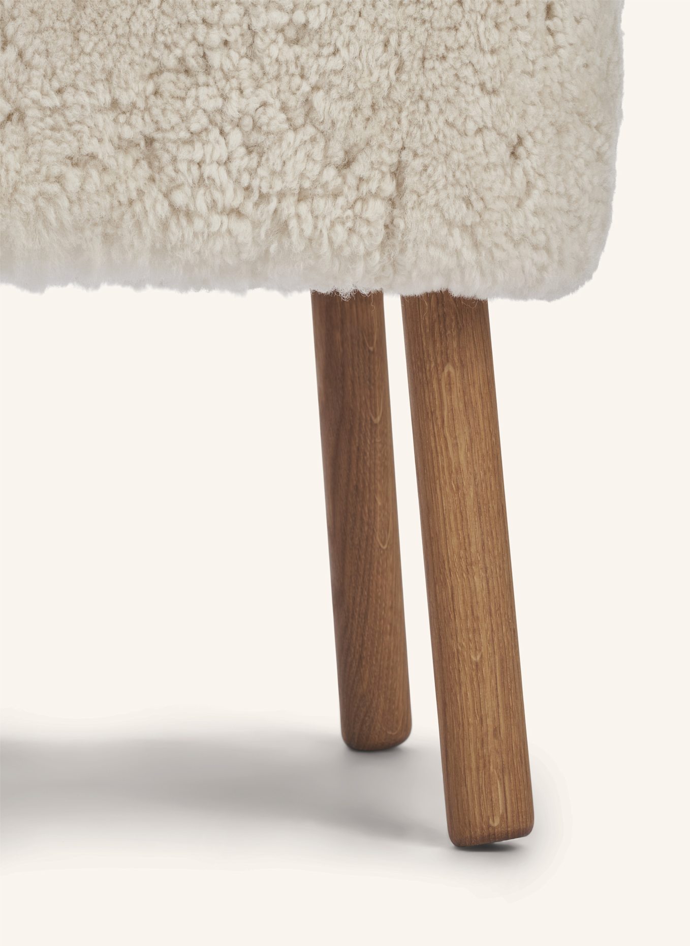 Natures Collection Hocker EMIL: BEIGE/ HELLBRAUN