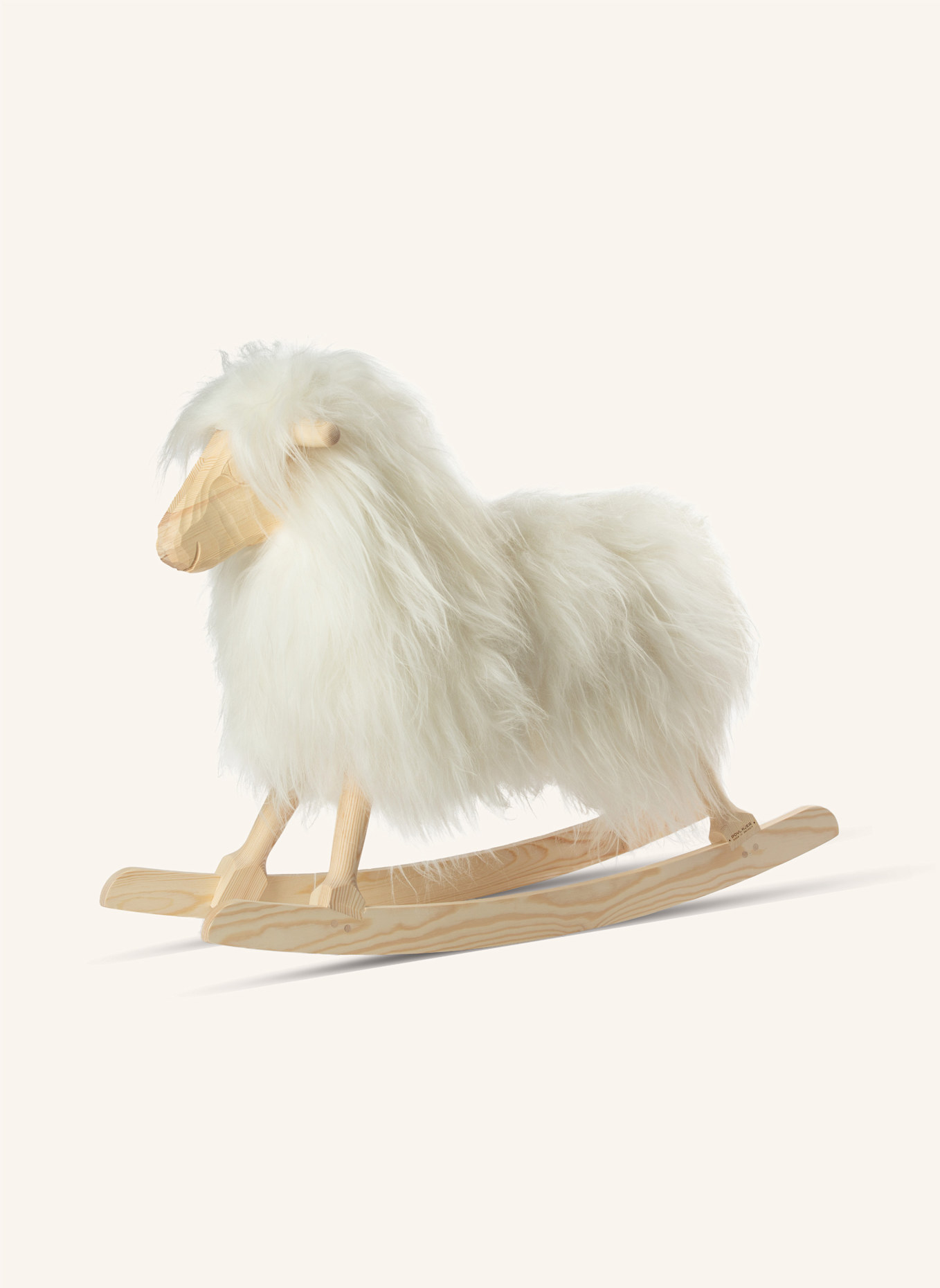 Natures Collection Schaukelschaf: WEISS