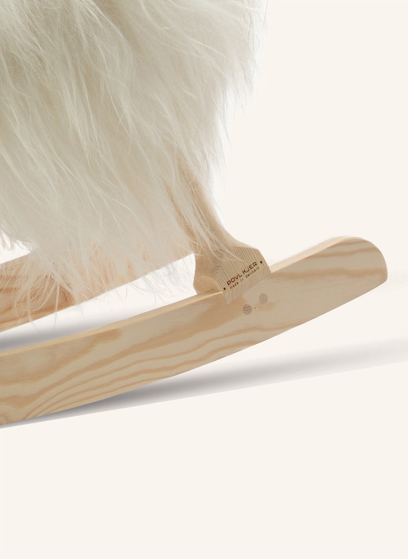 Natures Collection Schaukelschaf: WEISS