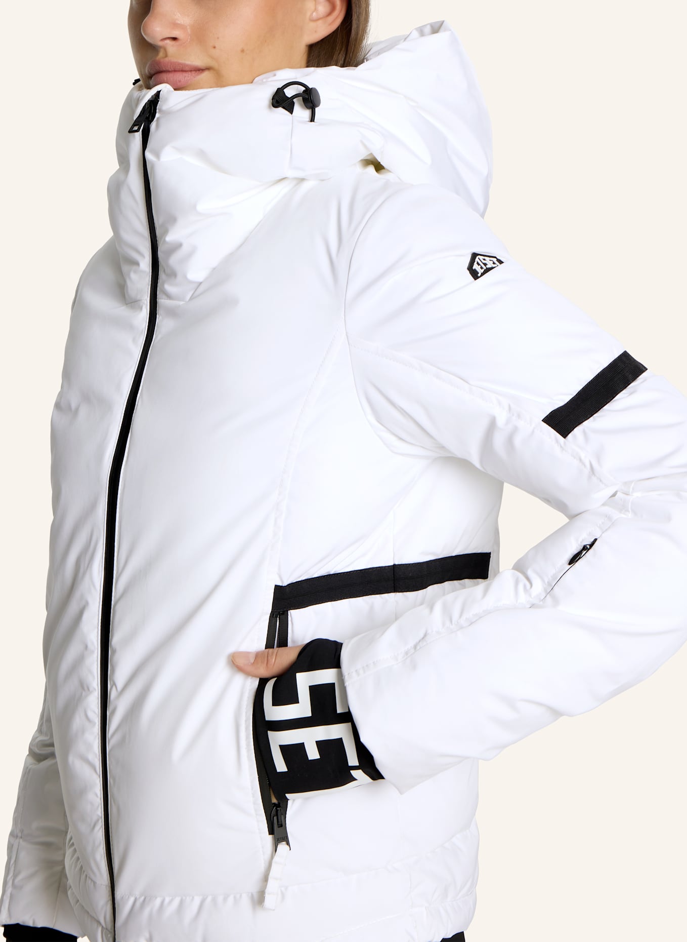 JET SET Skijacke JOANNA: WEISS