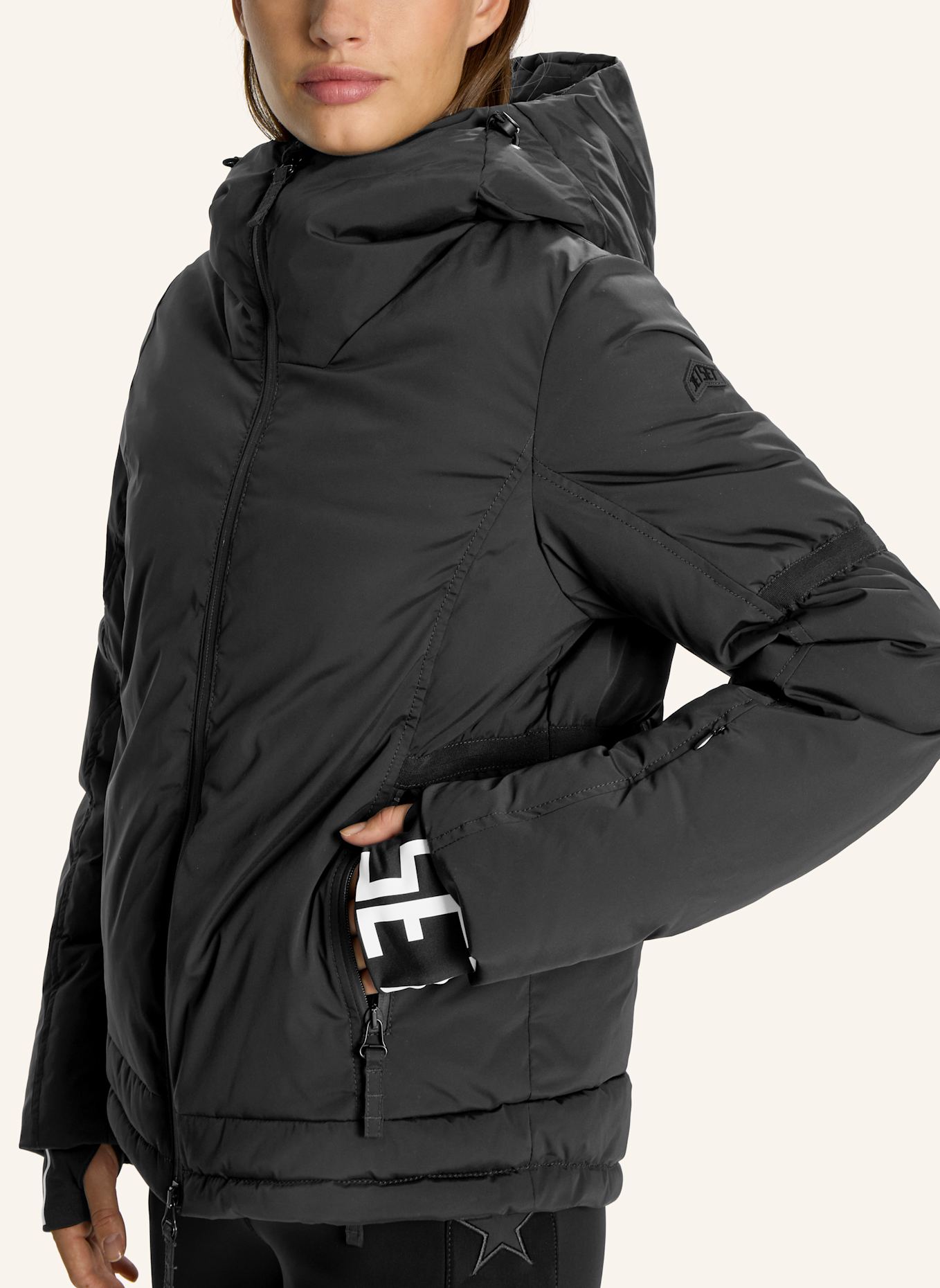 JET SET Skijacke JOANNA: SCHWARZ