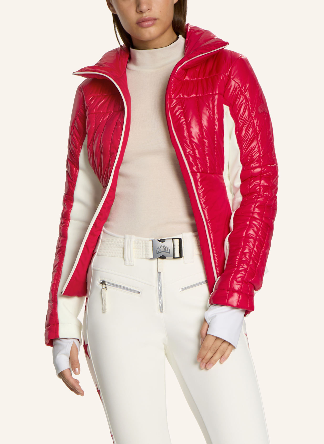 JET SET Softshell Jacke TANJA: ROT