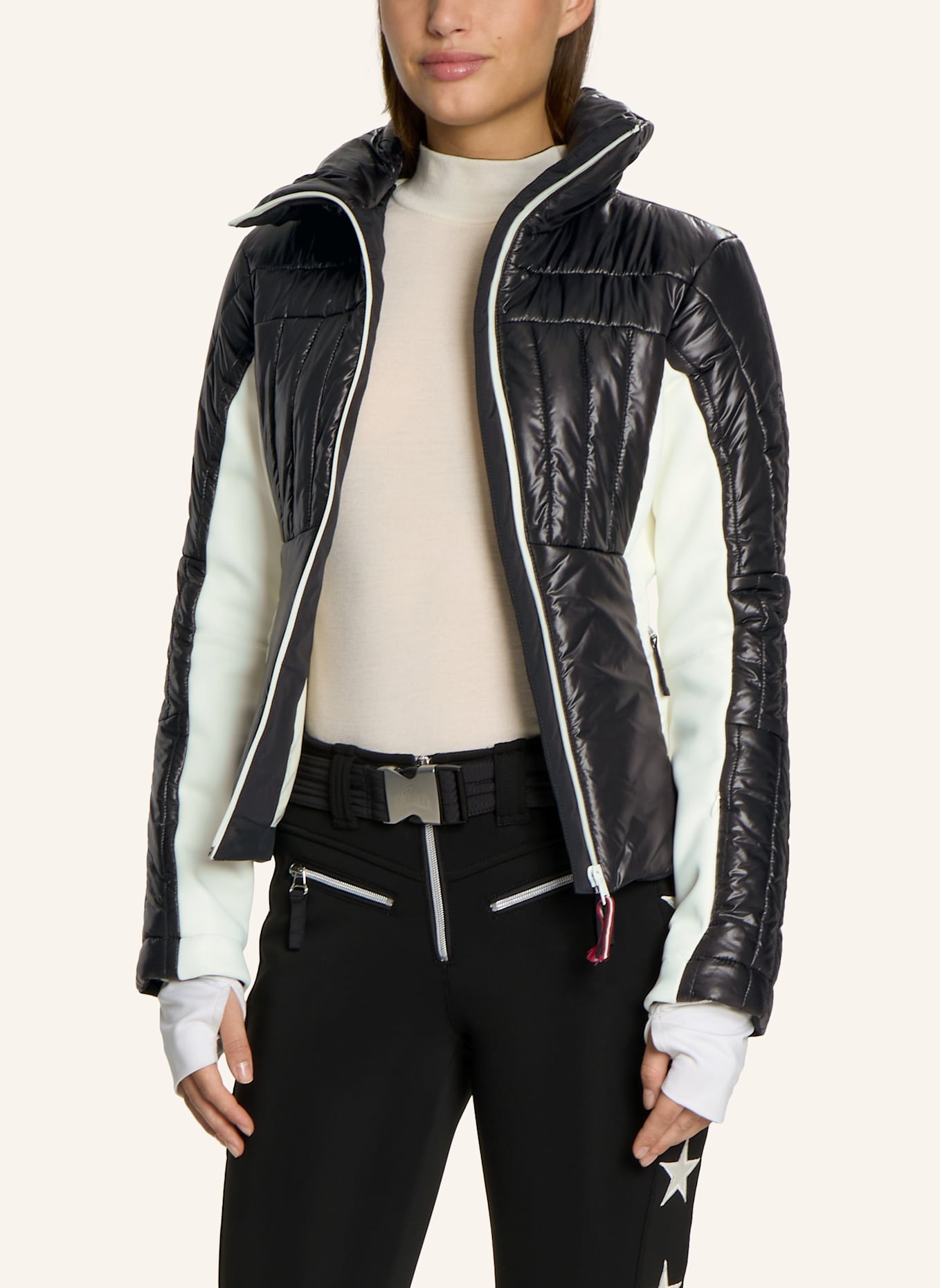 JET SET Softshell Jacke TANJA: SCHWARZ