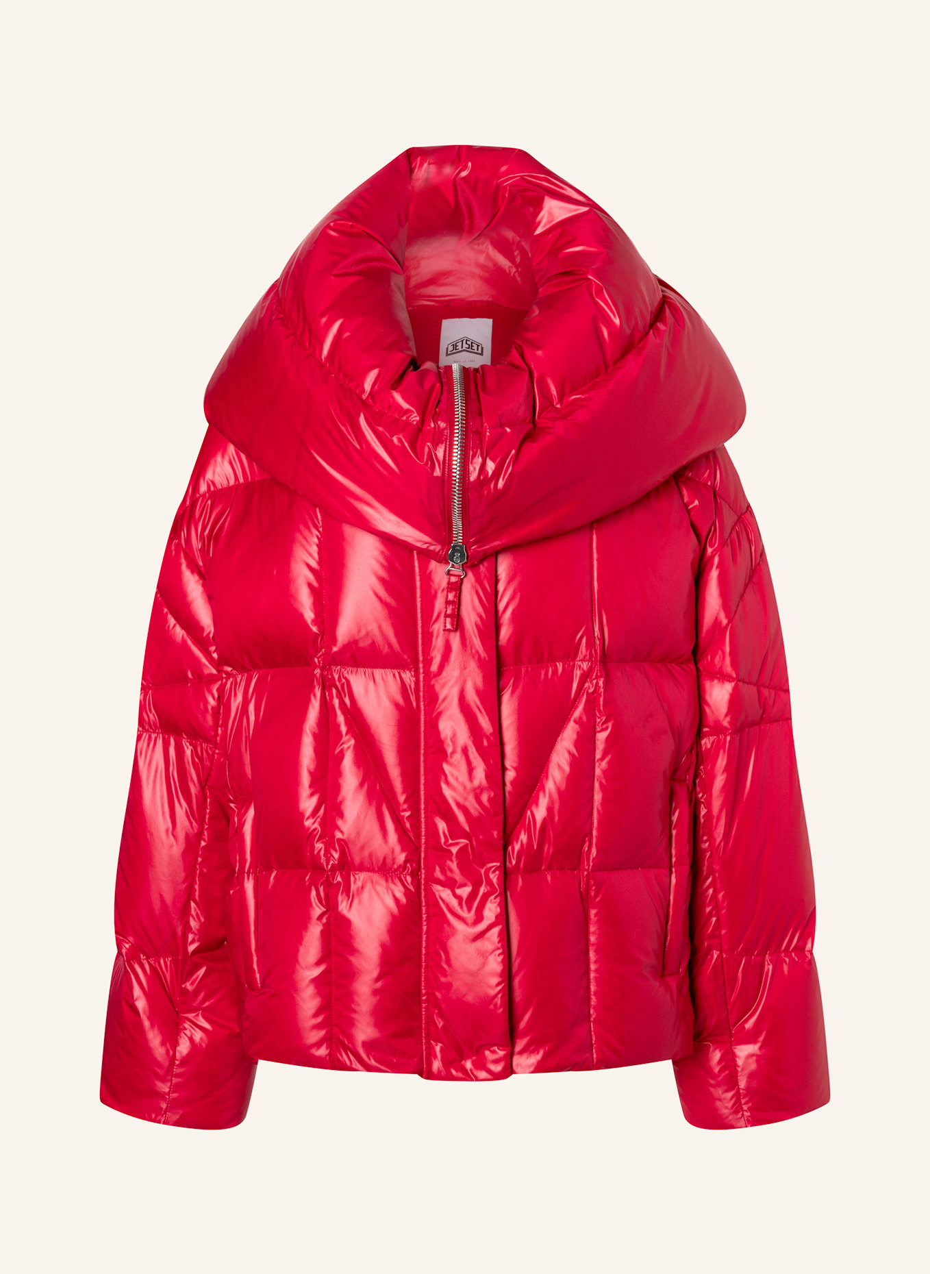 JET SET Daunenjacke LELLA: ROT