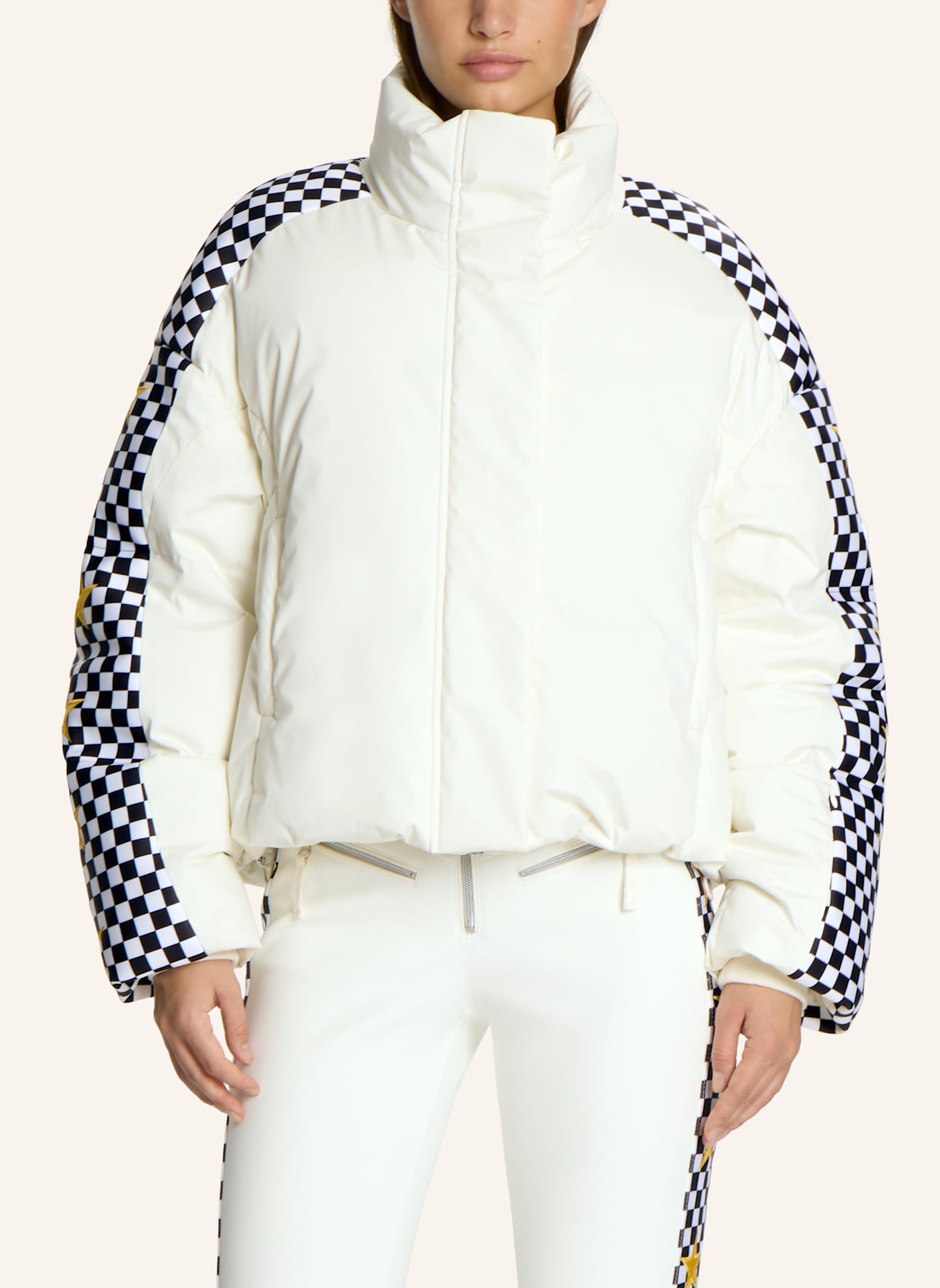 JET SET Skijacke MICHELLE FUN: BEIGE