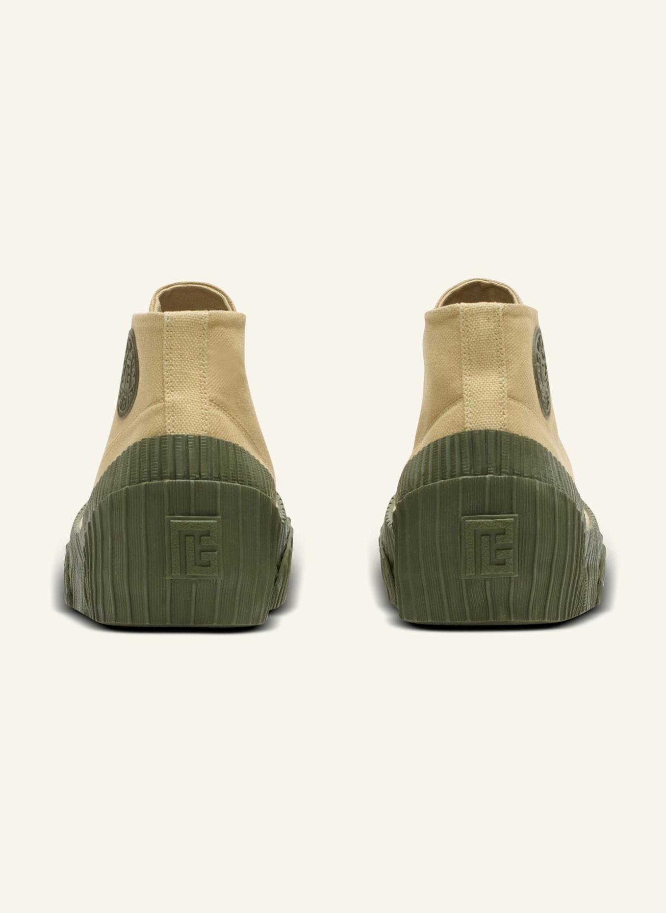 BALMAIN Sneakers Riff Low aus Canvas: BEIGE