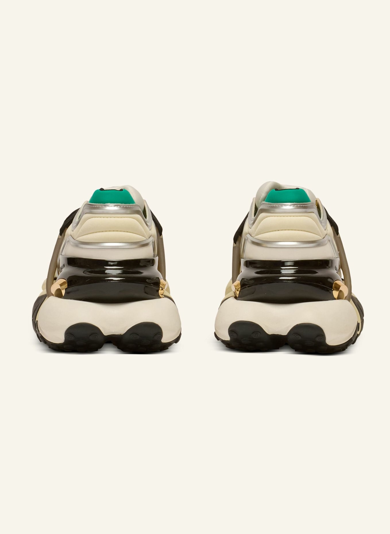 BALMAIN Sneakers Unicorn Wave aus Neopren: BEIGE