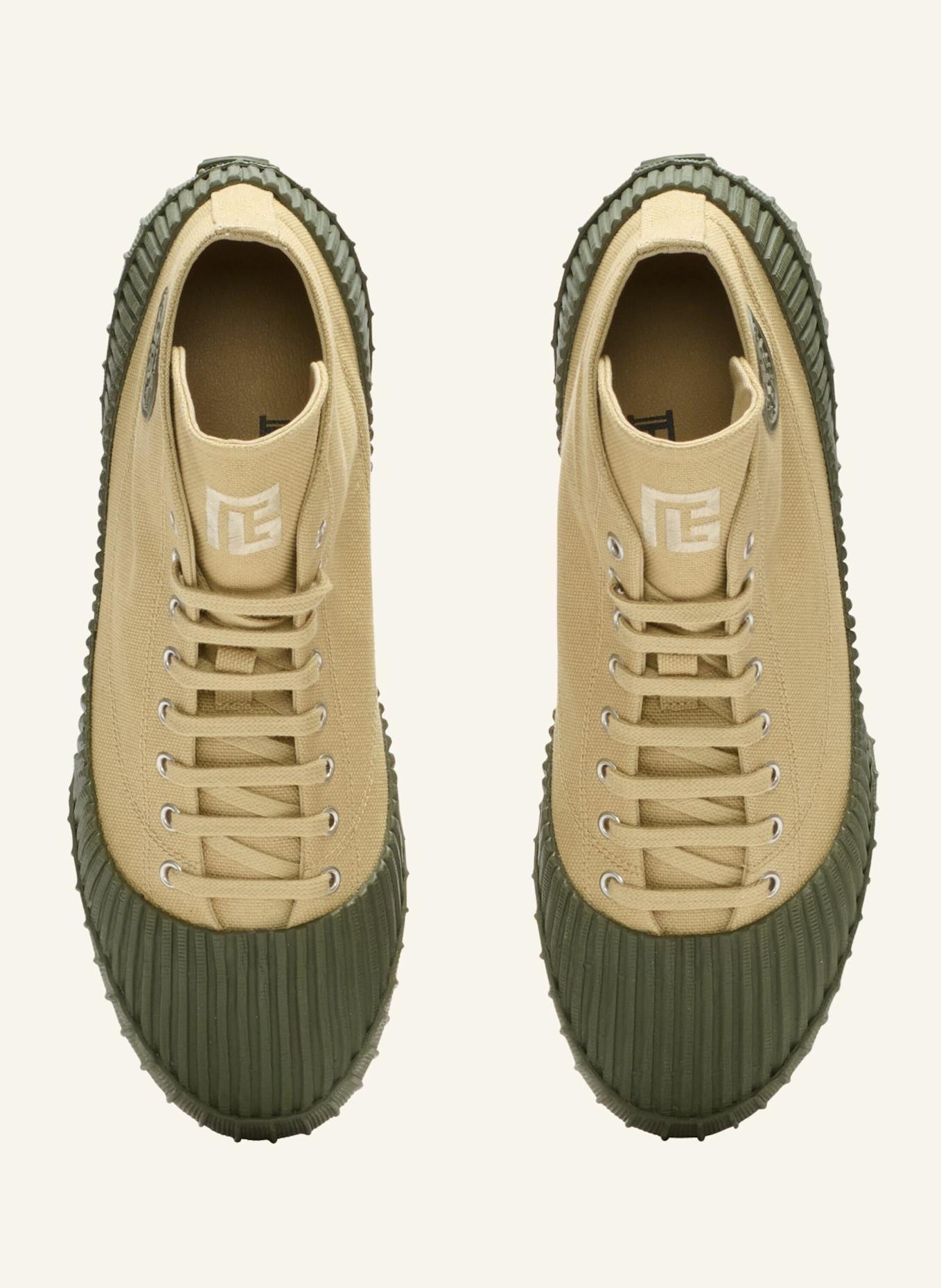 BALMAIN Sneakers Riff Low aus Canvas: BEIGE
