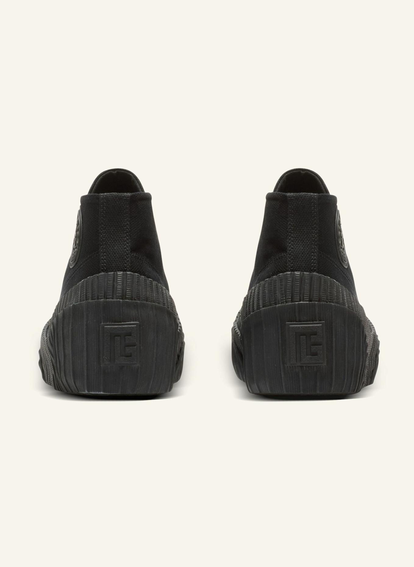 BALMAIN Sneakers Riff Low aus Canvas: SCHWARZ