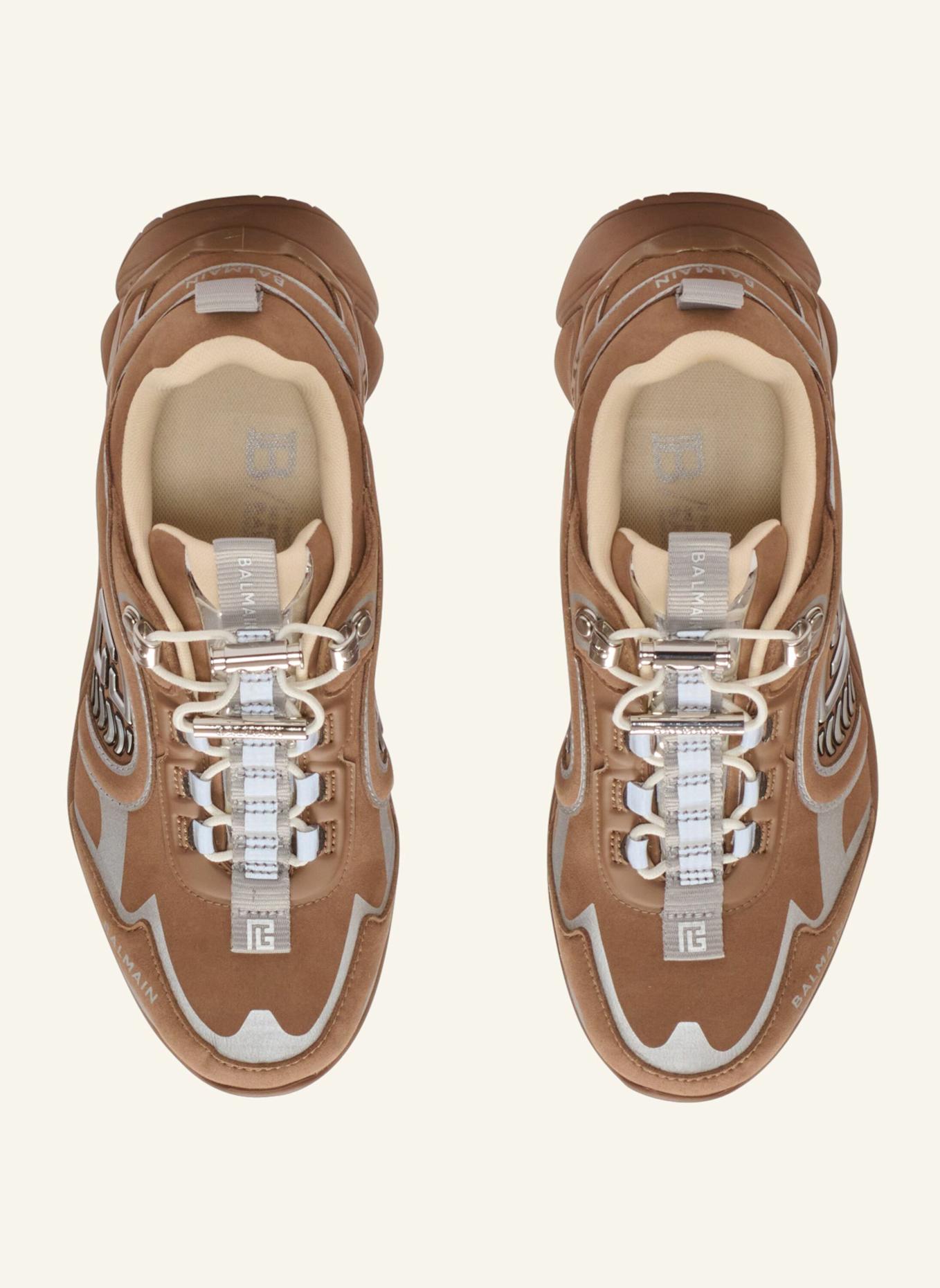 BALMAIN Sneakers Cosmic Dust aus Wildleder: BEIGE
