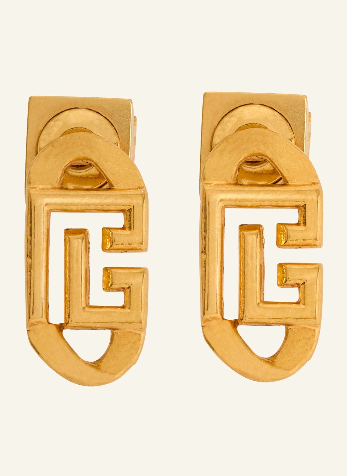 BALMAIN Sync PB Ohrringe aus Messing: GOLD