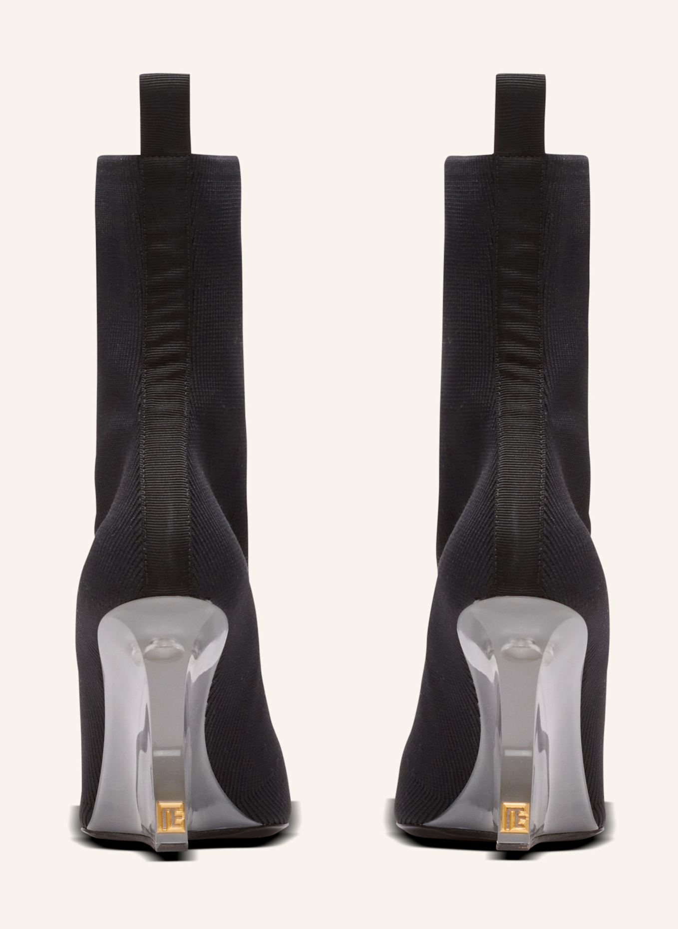 BALMAIN Stiefeletten Wedge: SCHWARZ