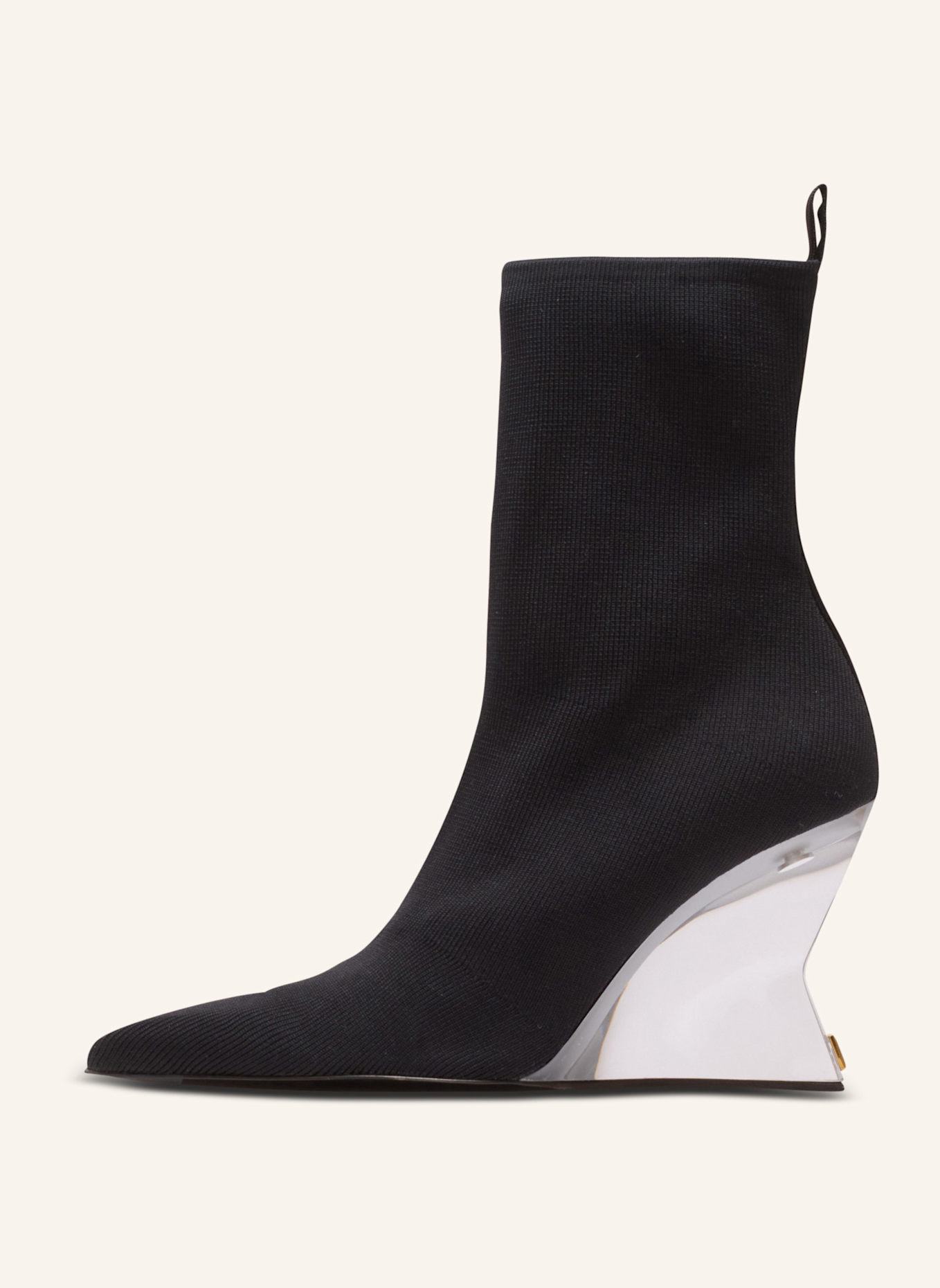 BALMAIN Stiefeletten Wedge: SCHWARZ
