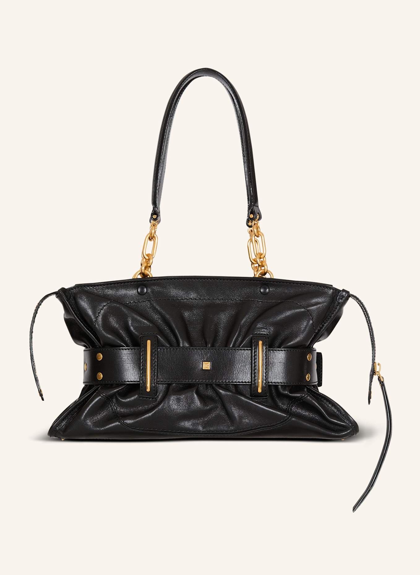 BALMAIN Tasche Anthem aus Kalbsleder: SCHWARZ