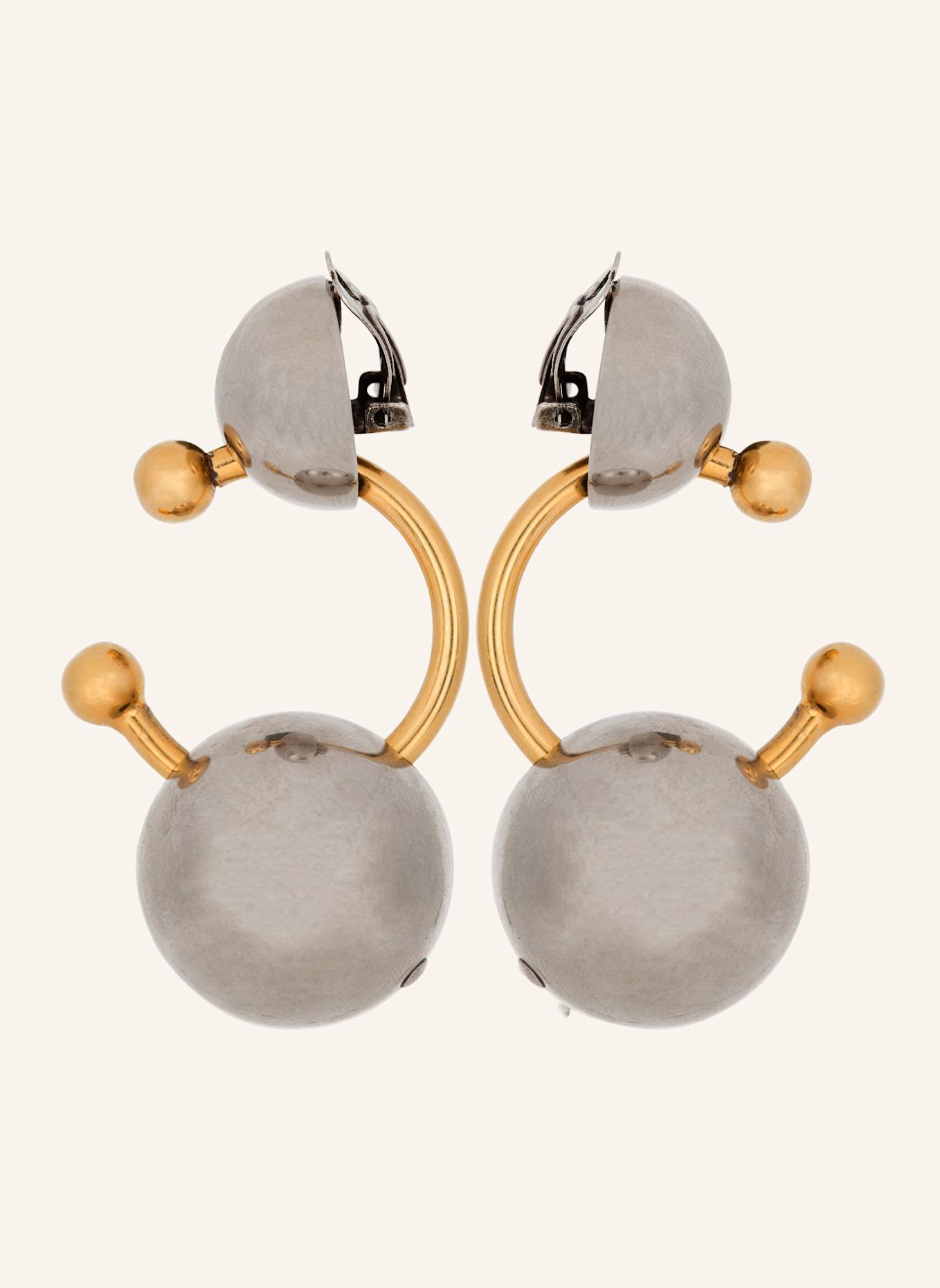 BALMAIN Mini-Creolen mit Piercing: SILBER