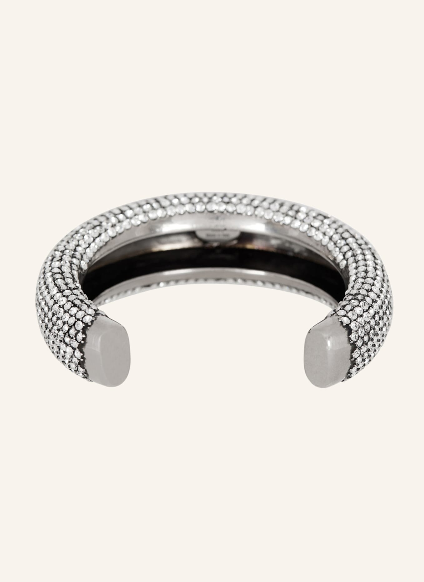 BALMAIN Armreif-Set mit Piercing: SILBER