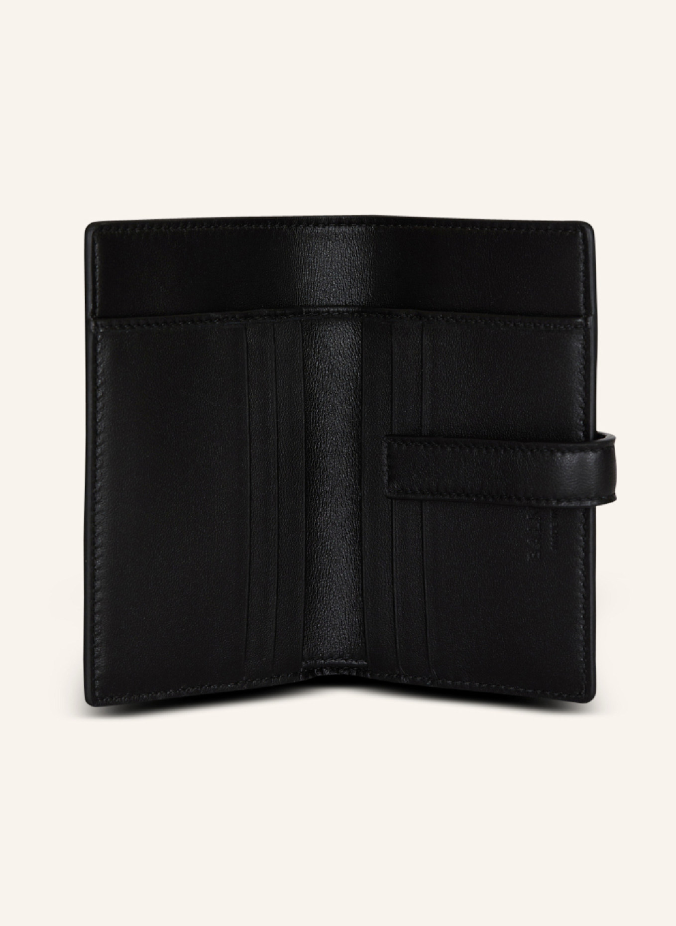 BALMAIN Kartenetui Pulse aus Monogramm-Jacquard: SCHWARZ