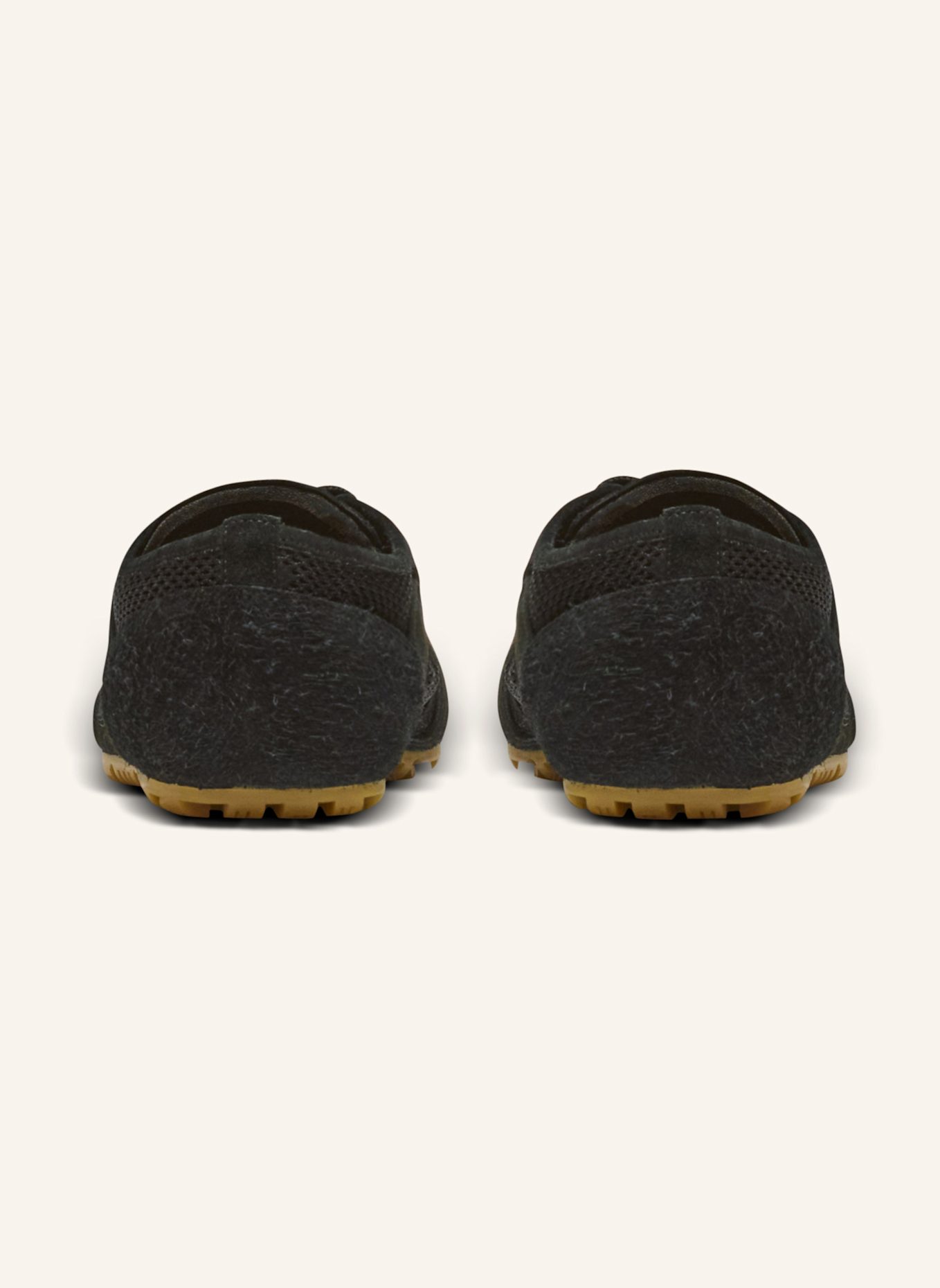 BALMAIN Sneakers Racer 45 aus Kalbsleder, Wildleder und Nylon: SCHWARZ