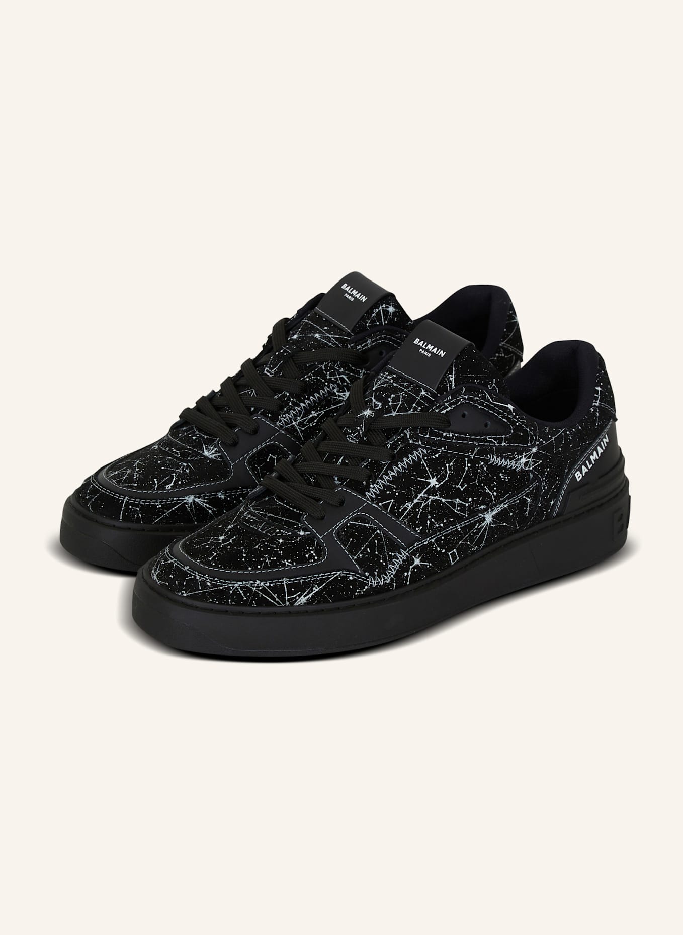 BALMAIN Sneakers B-COURT: SCHWARZ