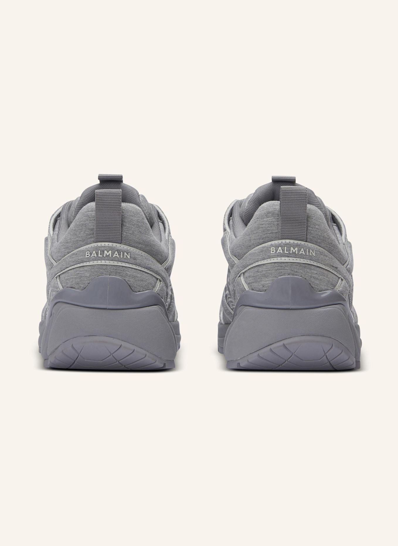 BALMAIN Sneakers Cosmic Dust aus Molton: GRAU