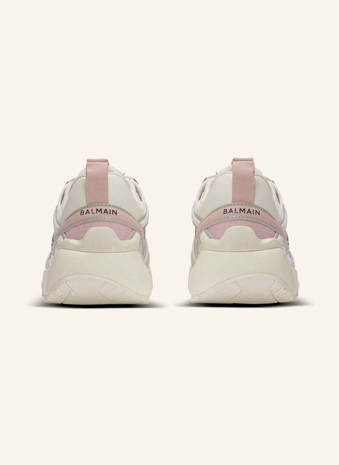 BALMAIN Sneakers Cosmic Dust aus technischen Materialien: KHAKI